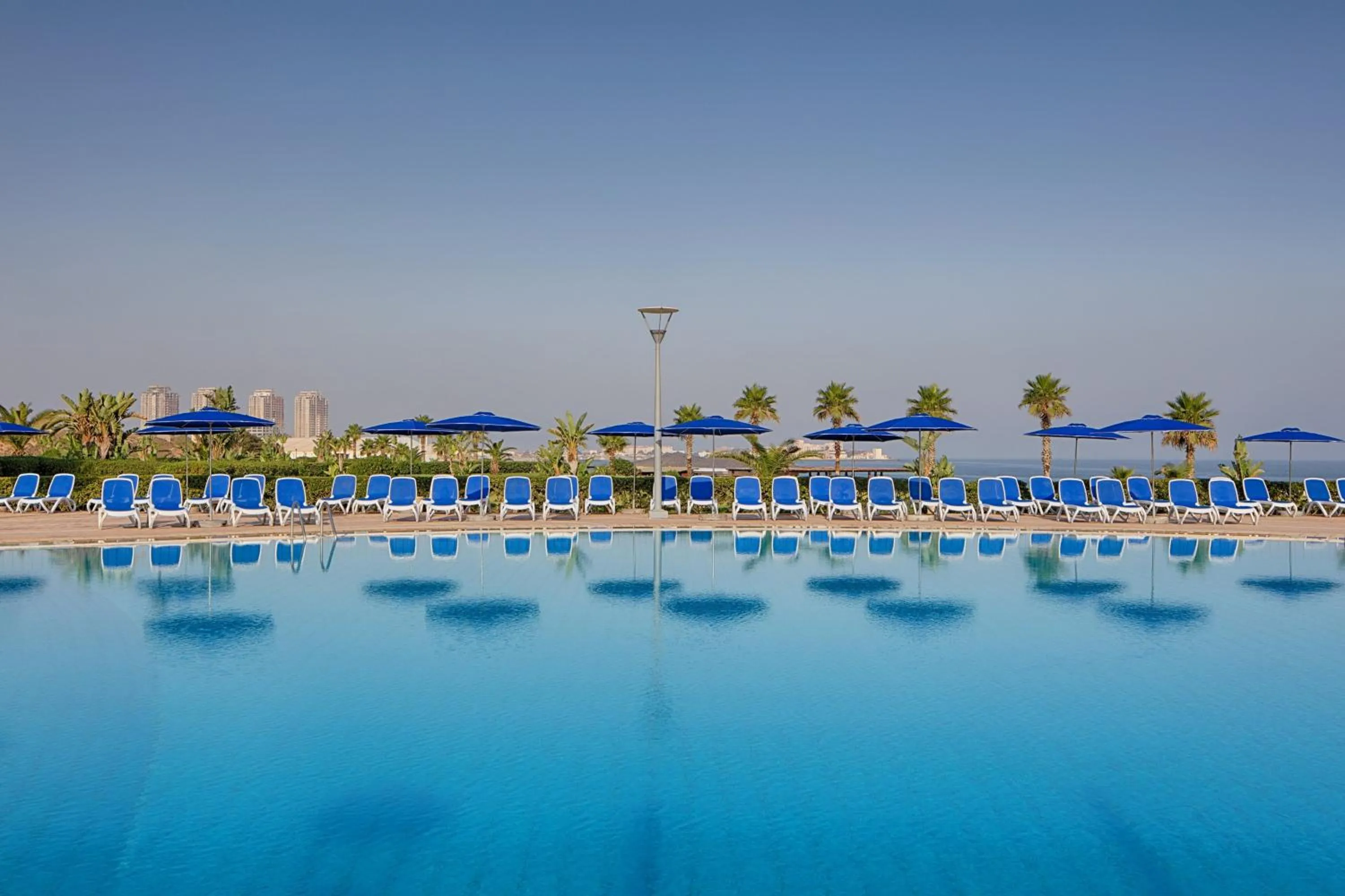 Swimming pool in Sheraton Club des Pins Resort