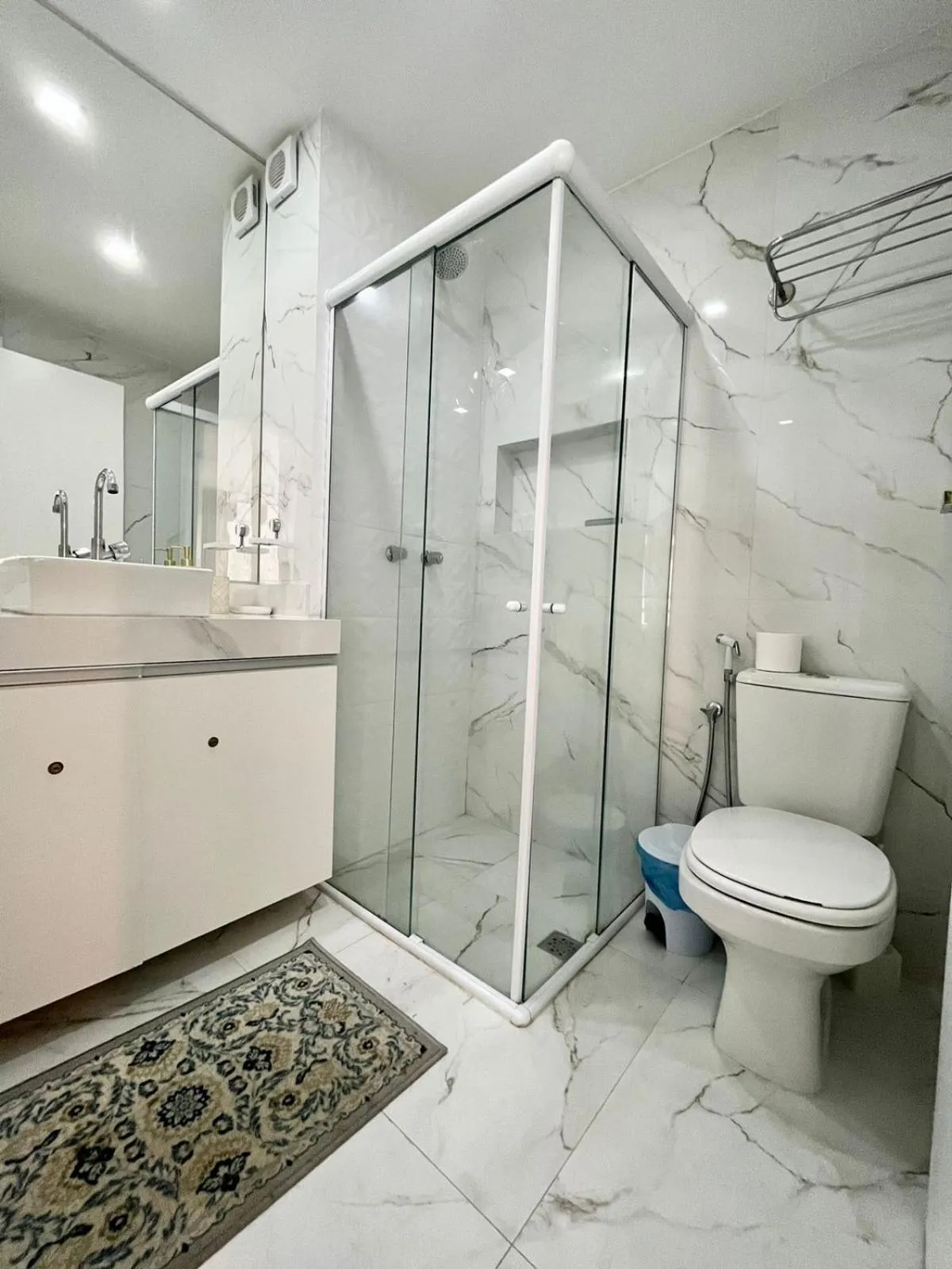 Bathroom in Apart Ponta Negra Beach Natal -Lovely Flat