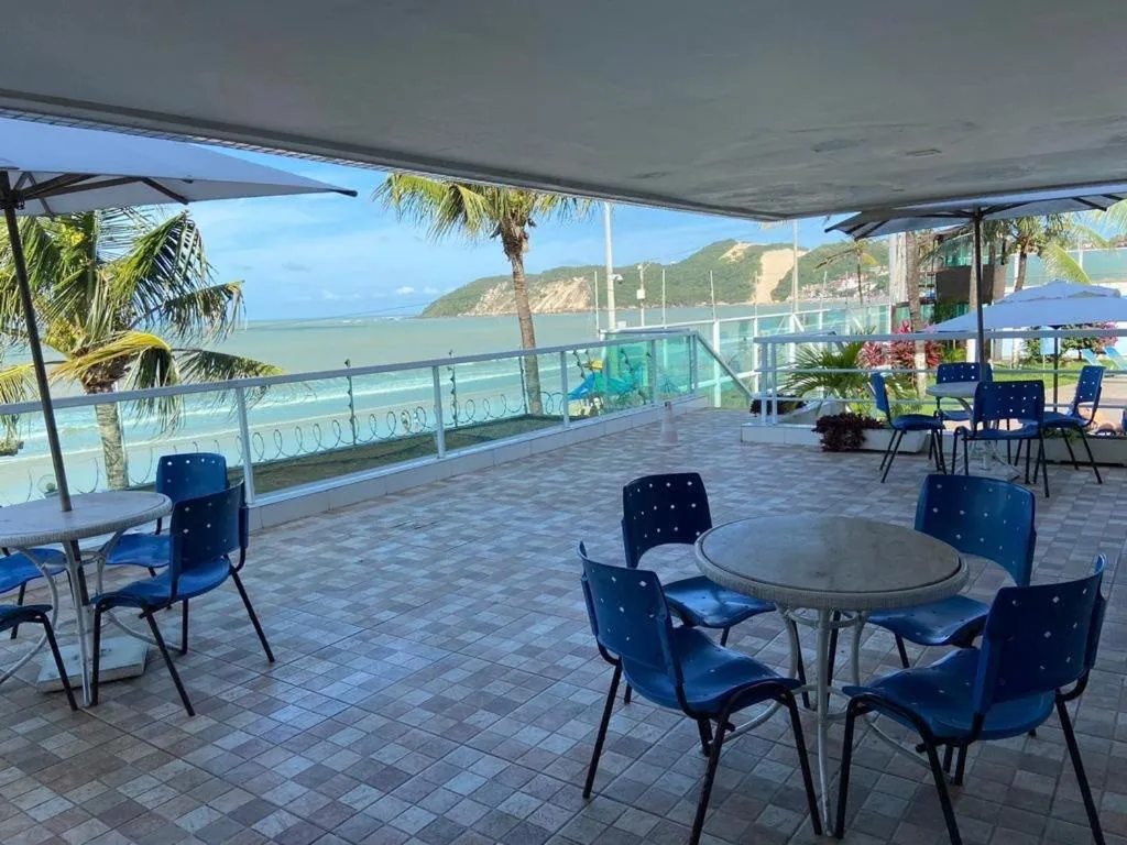 Balcony/Terrace in Apart Ponta Negra Beach Natal -Lovely Flat