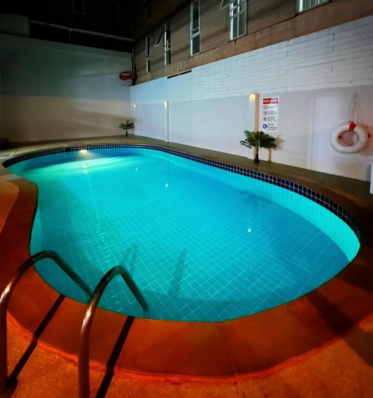 Pool view in Lime Hotel