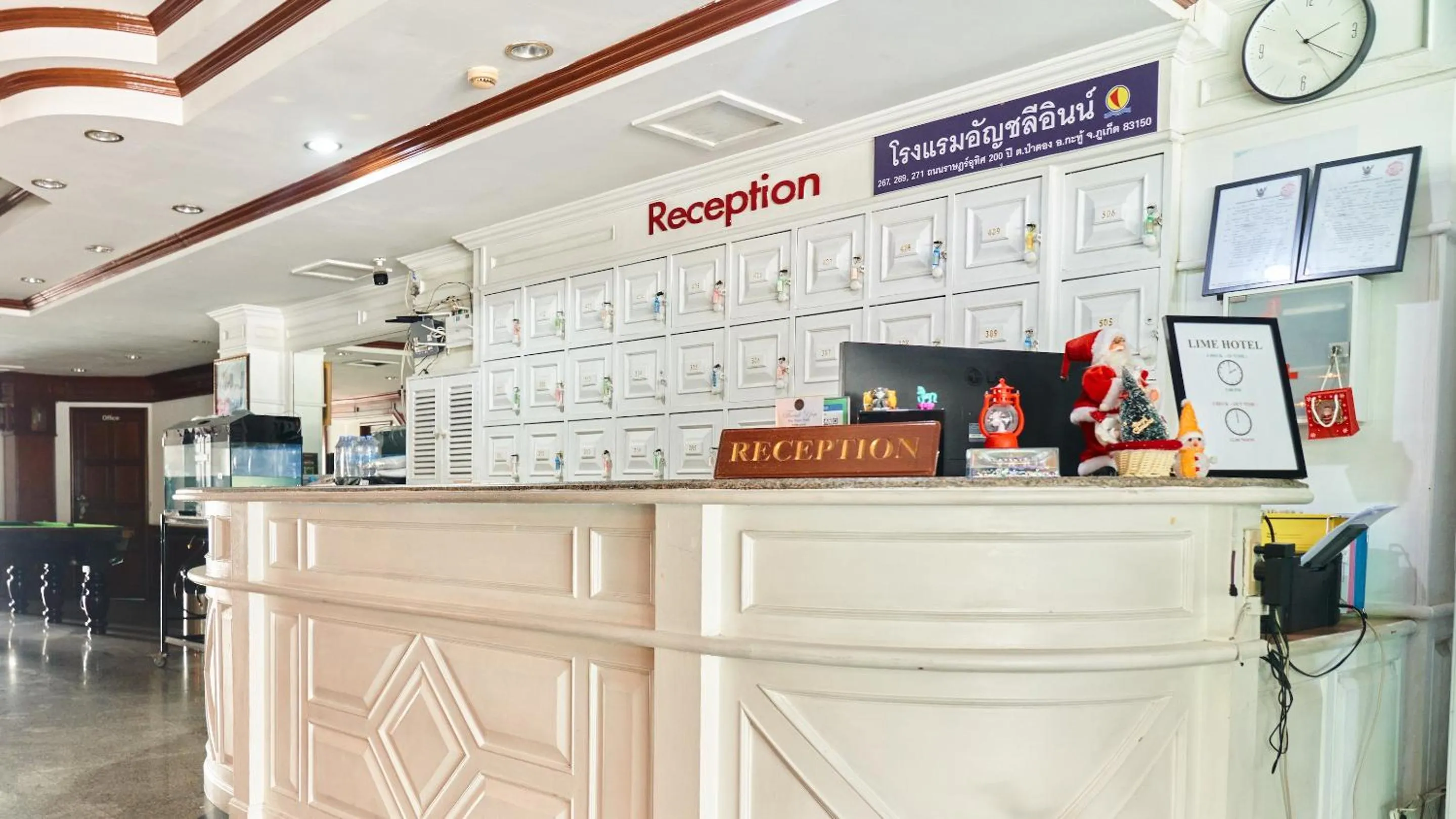 Lobby or reception in Lime Hotel