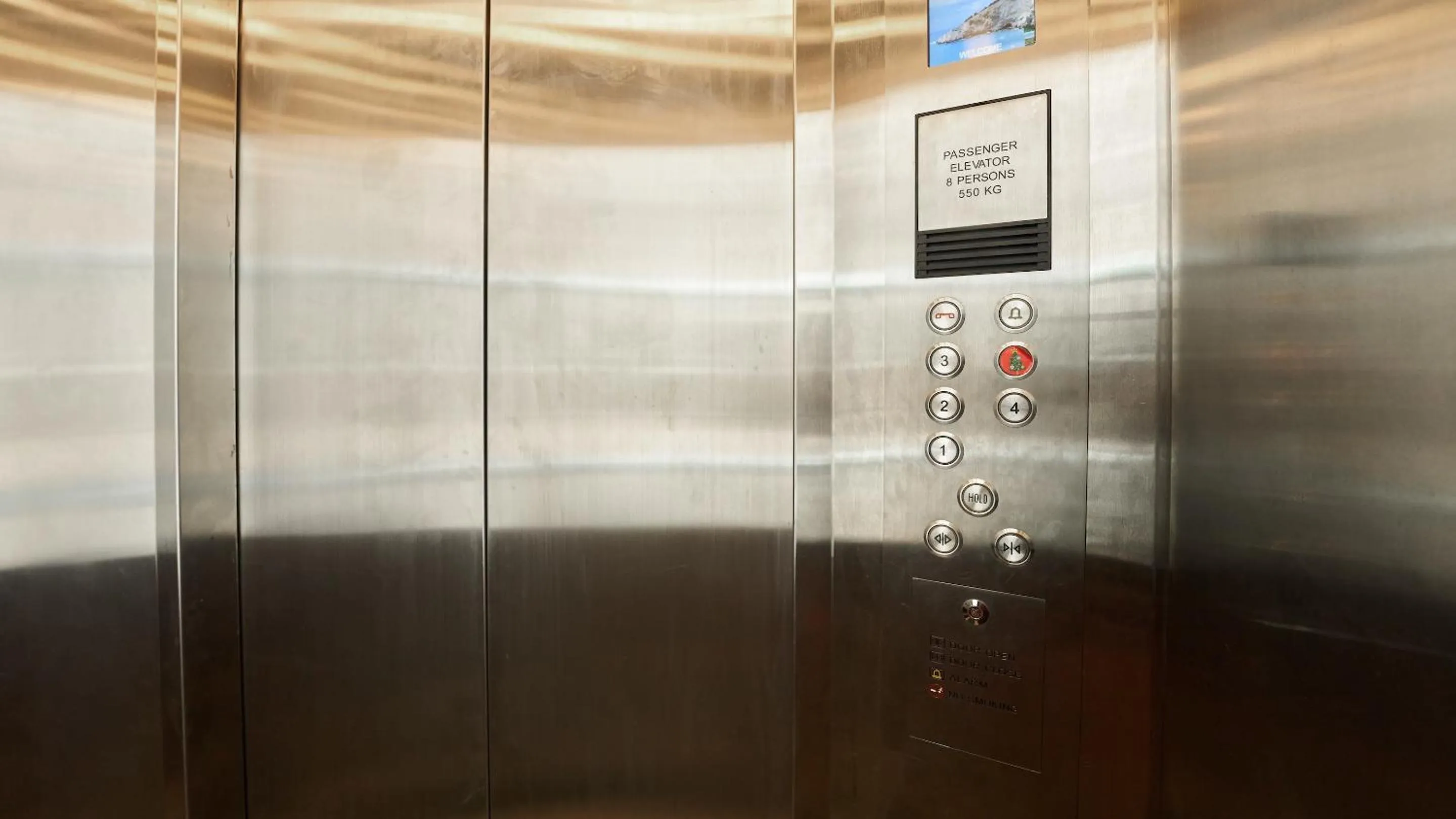 elevator in Lime Hotel