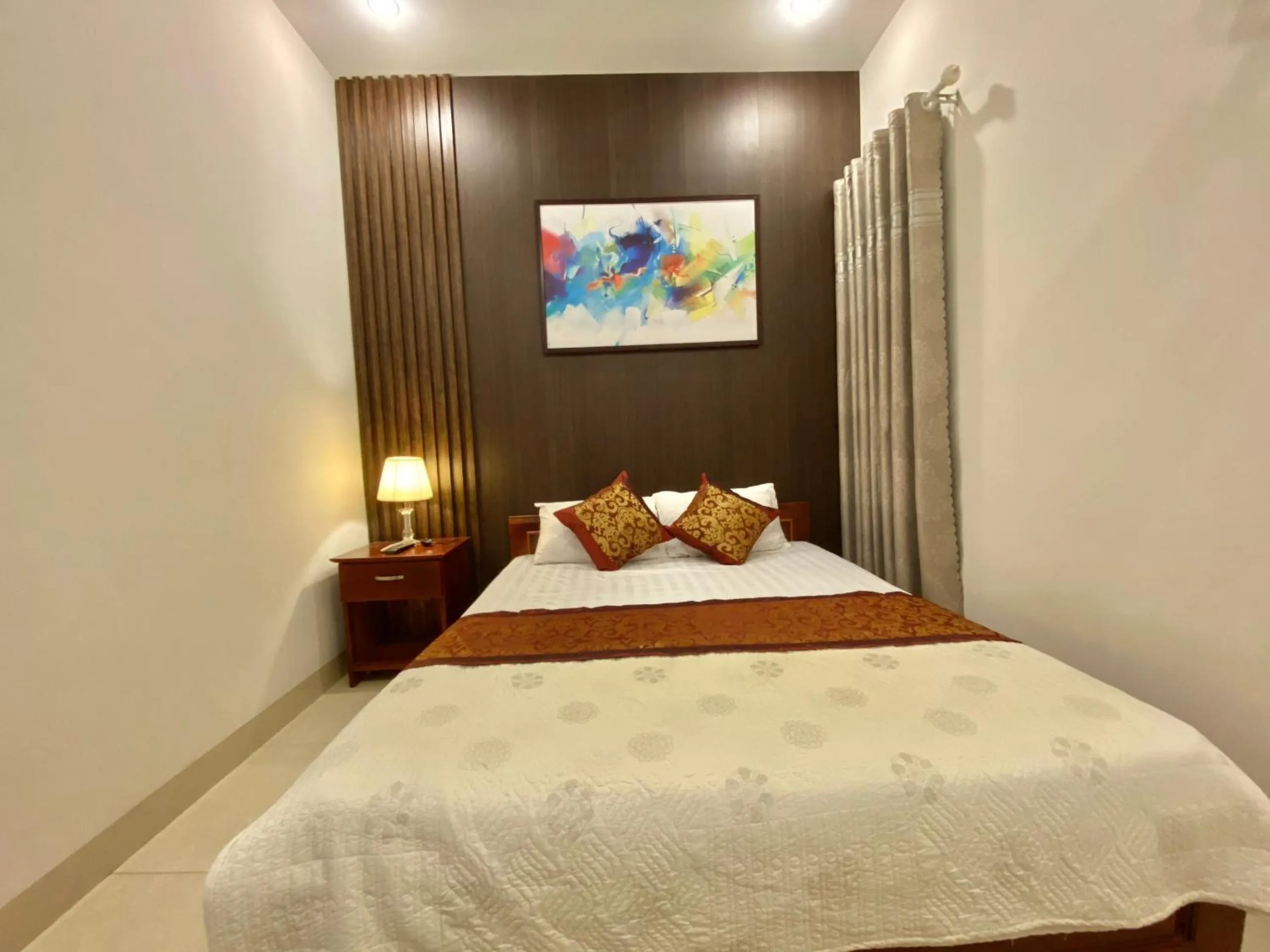 Bed in Hoàng Ngân Hotel Phú Yên