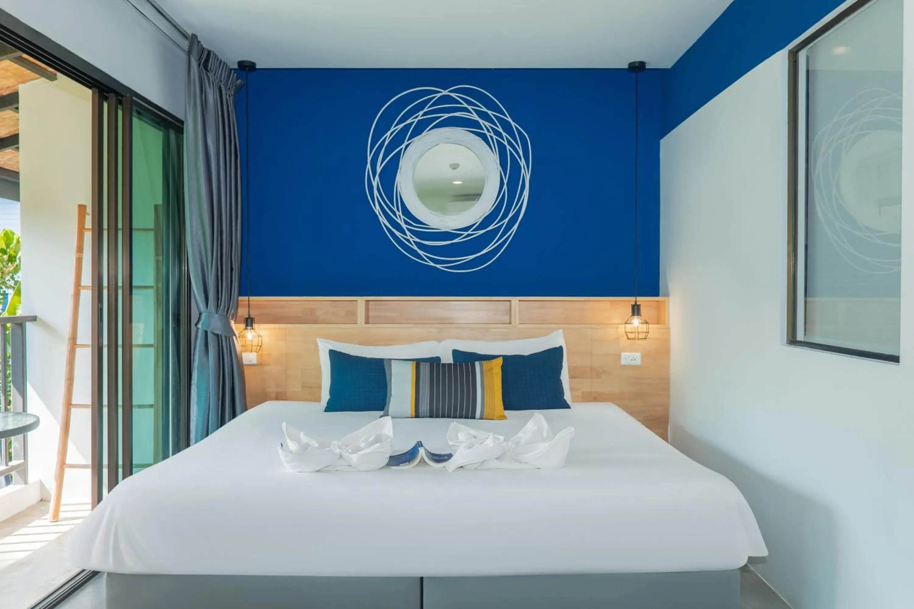 Double Room with Mountain View in KRAAM Silhouette Hotel and Cafe Phuket Double Room with Mountain View in KRAAM Silhouette Hotel and Cafe Phuket