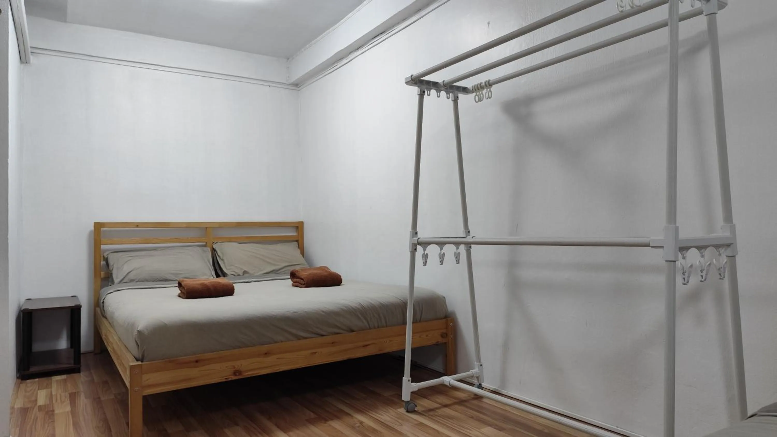 Bed in Doodle Lodge Bangkok