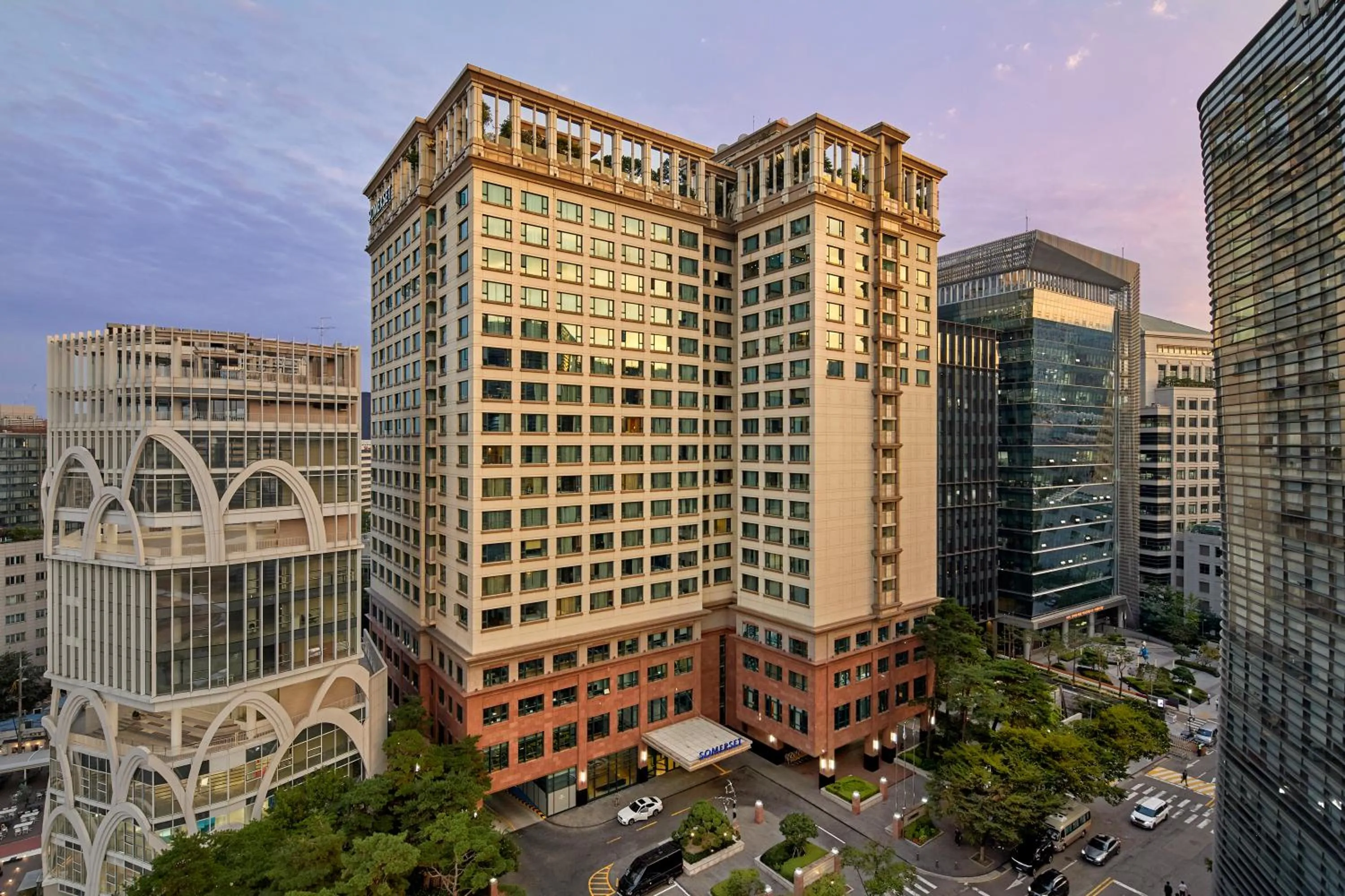 Property building in Somerset Palace Seoul