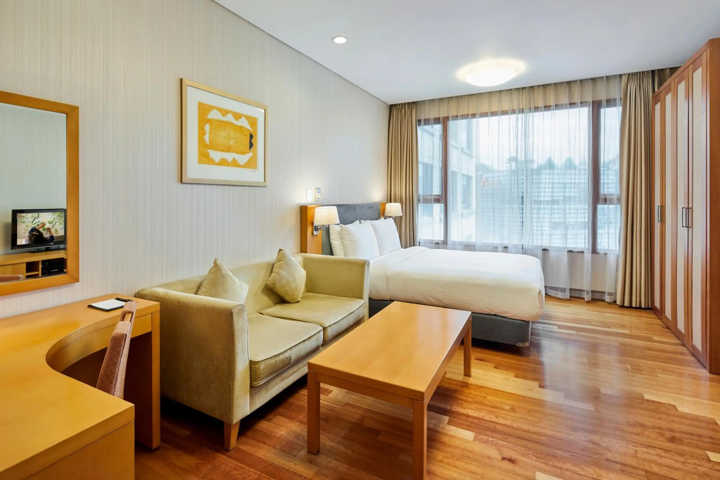 Bed in Somerset Palace Seoul