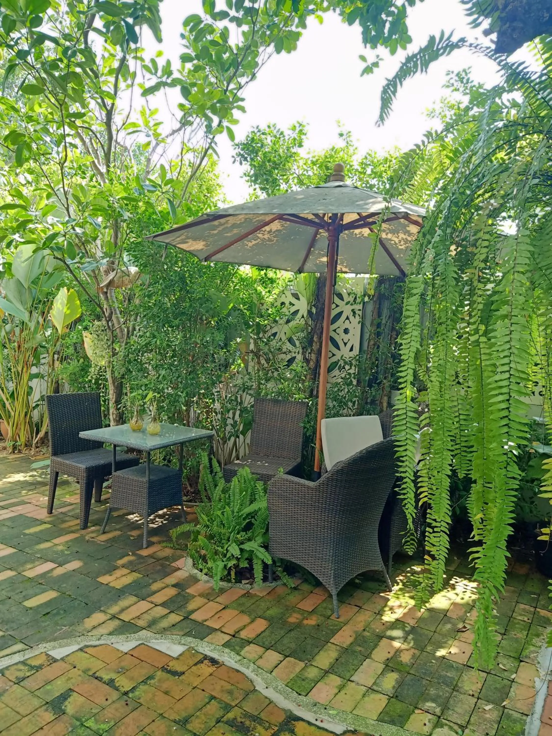 Garden in At Wara Bed And Breakfast