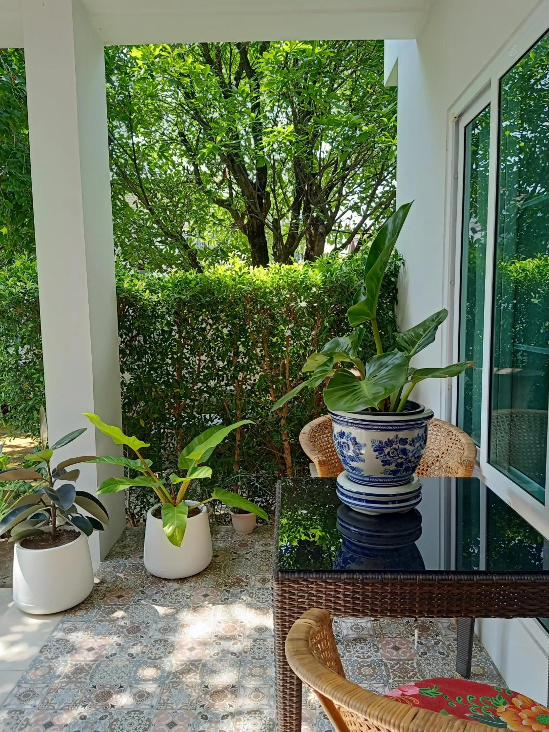 Garden in At Wara Bed And Breakfast