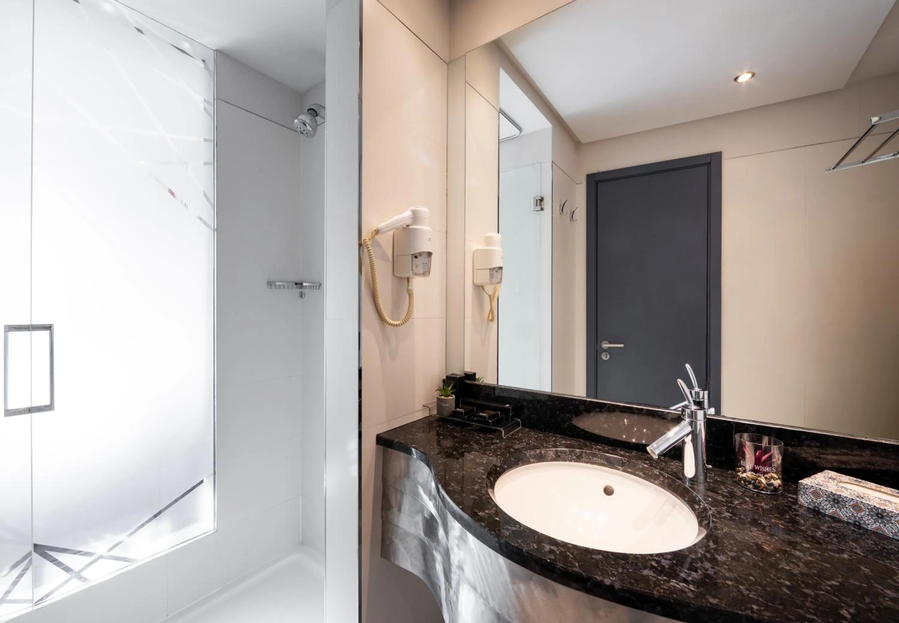 Shower in Nobel Zira Hotel