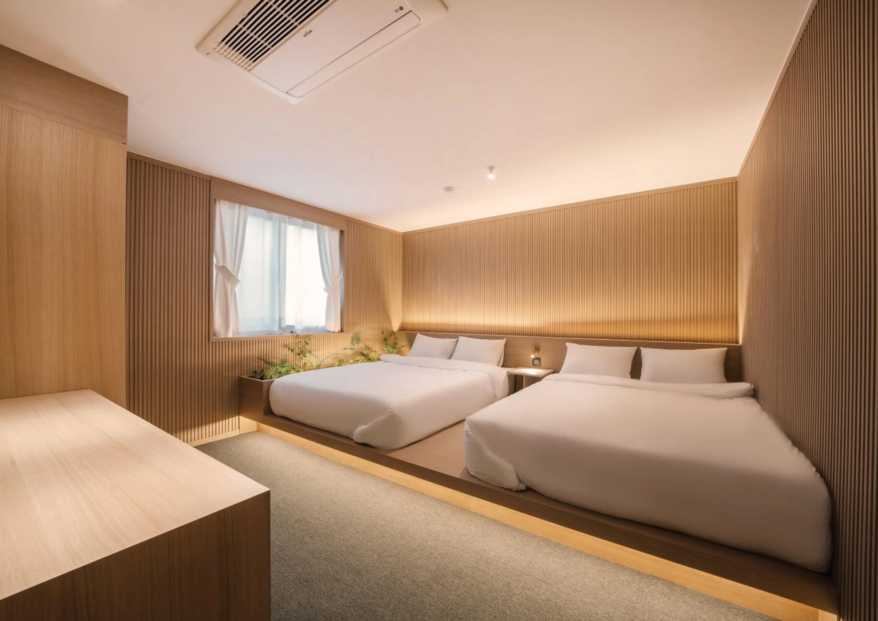 Bed in UH Suite Gyeongju