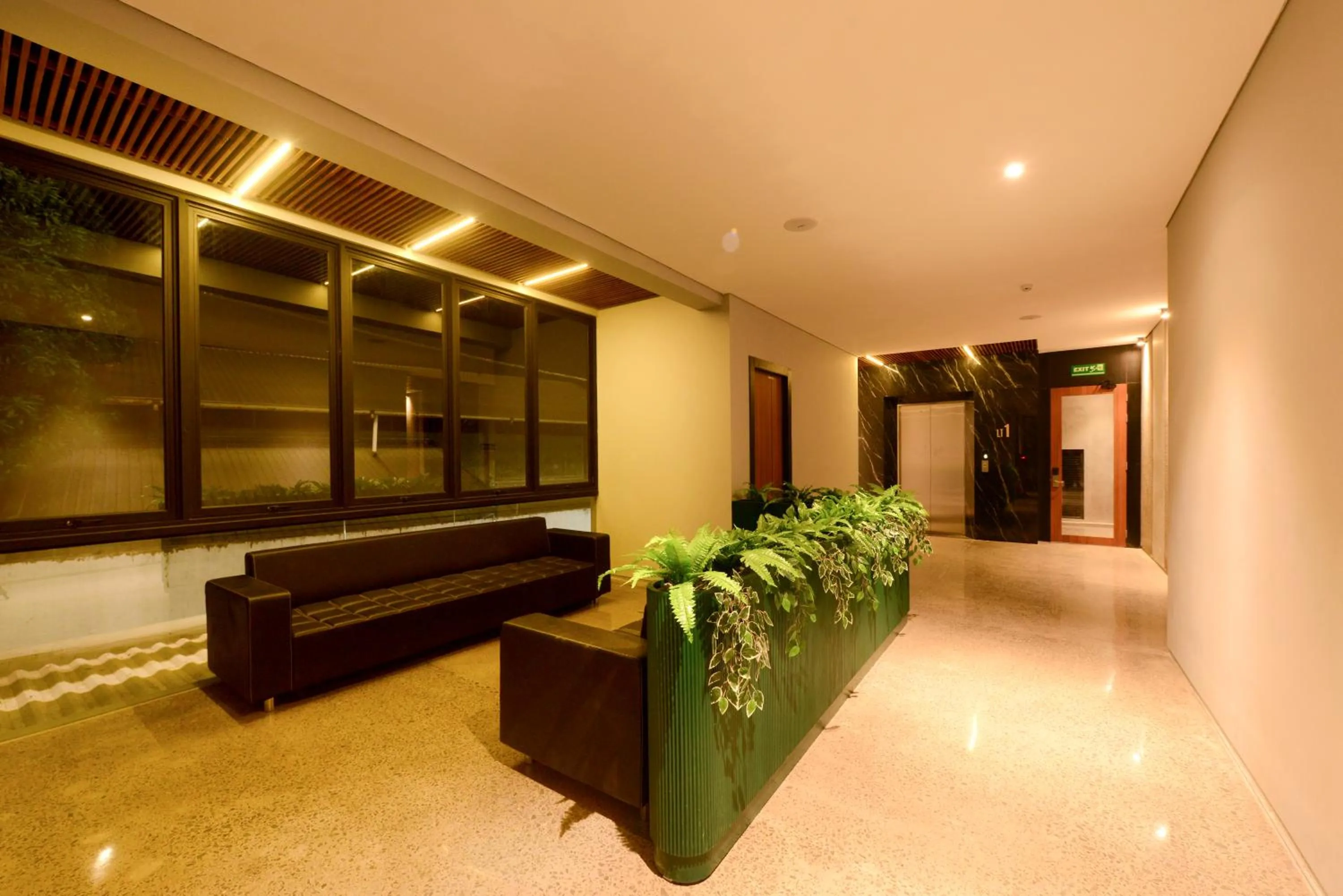 Seating area in Nata Azana Hotel Solo