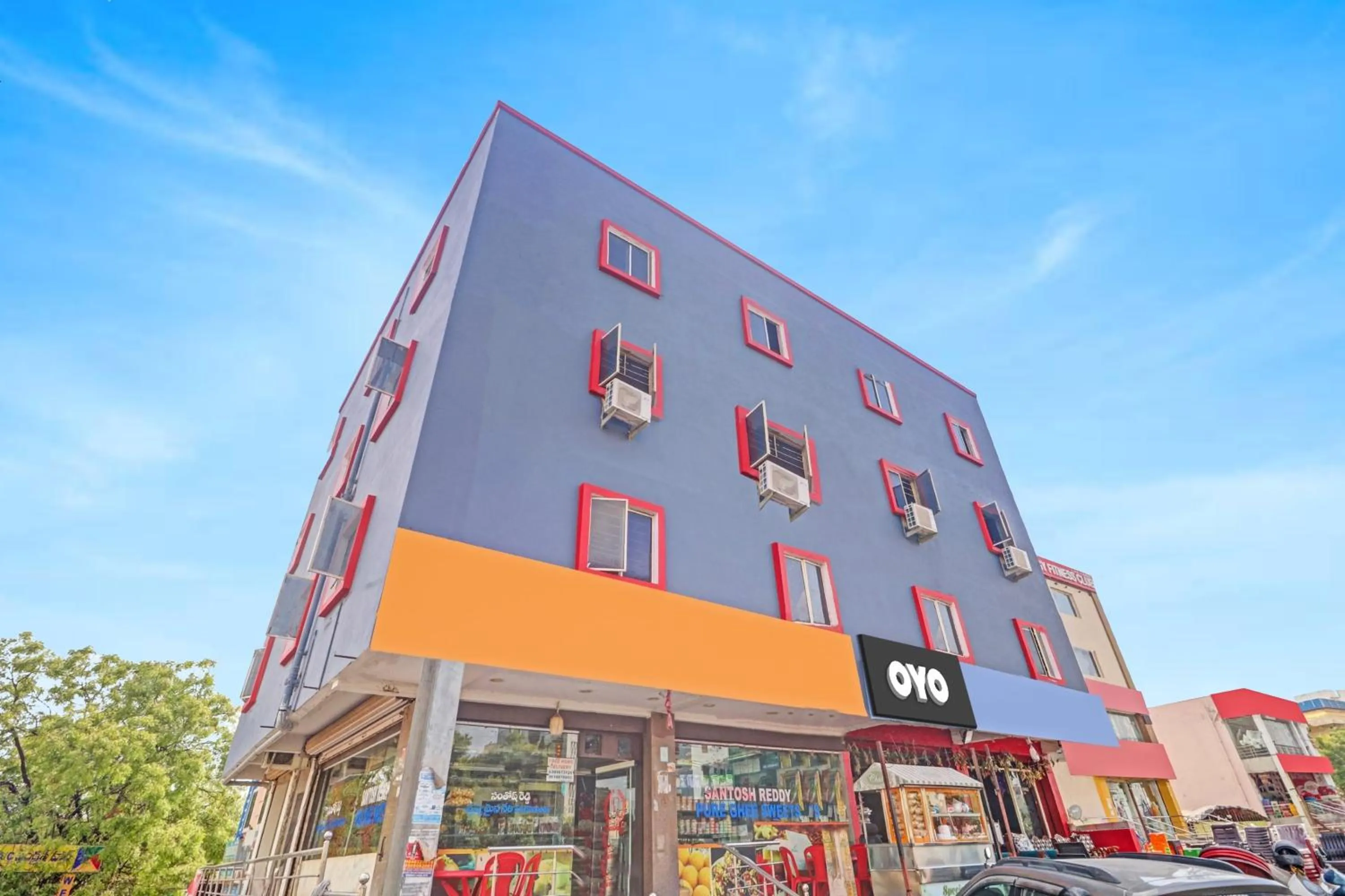 Facade/entrance in Hotel O R Square Bn Reddy