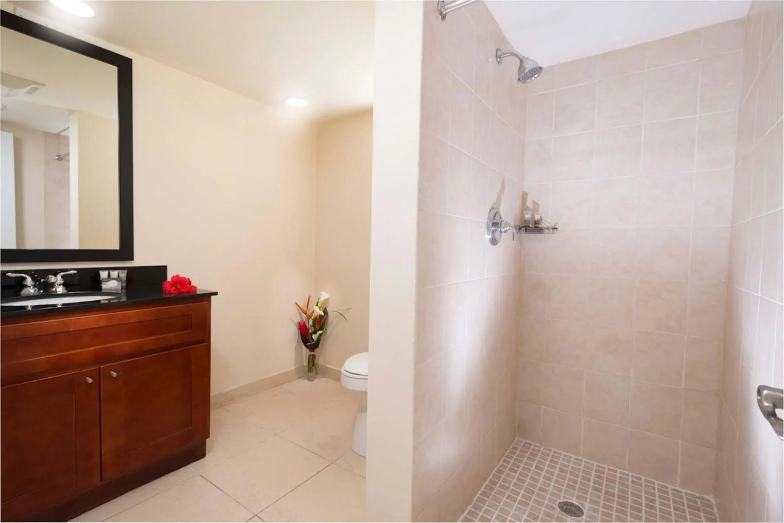 Shower in Divi Little Bay Beach Resort