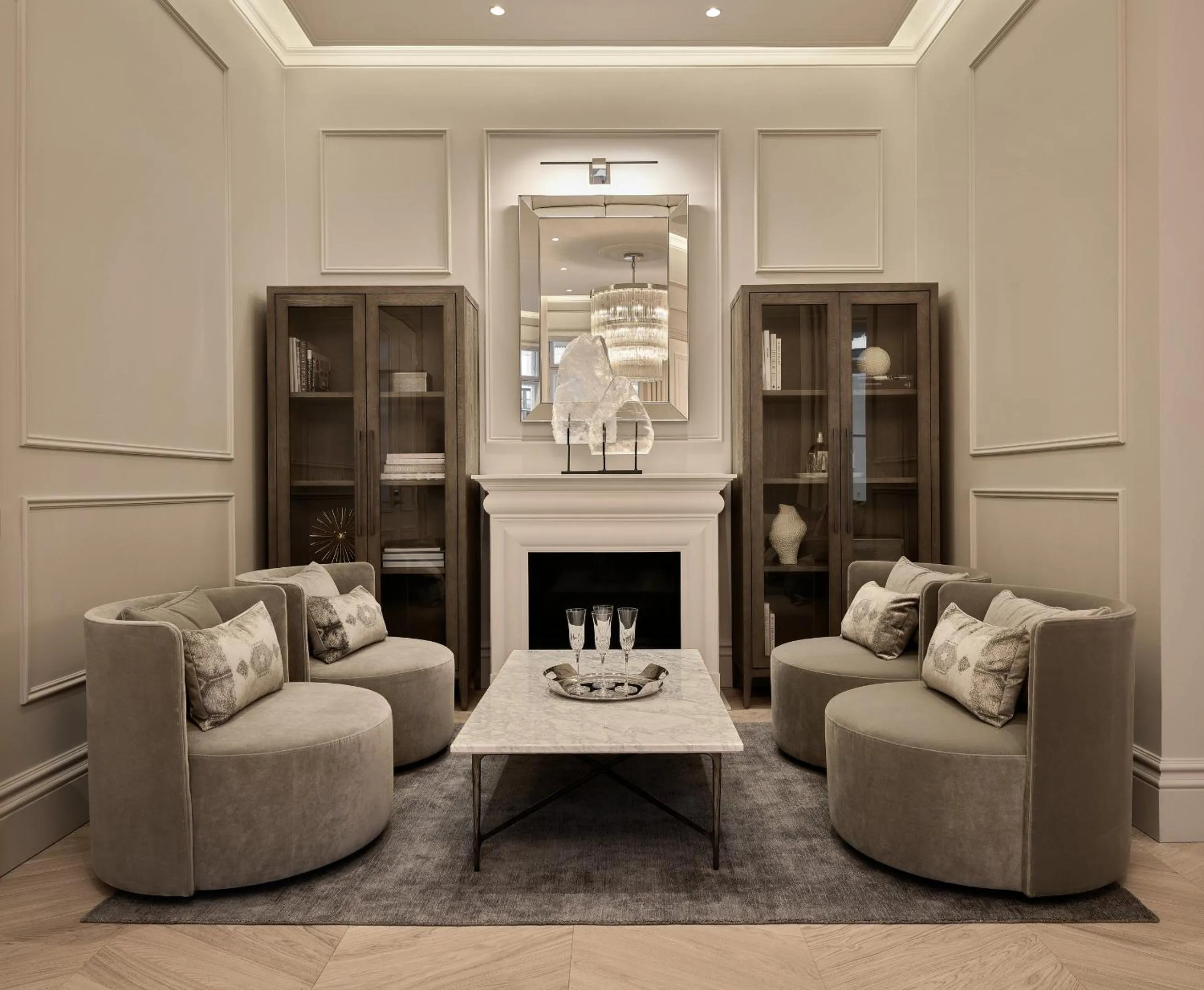 Living room in Waldorf Astoria Helsinki