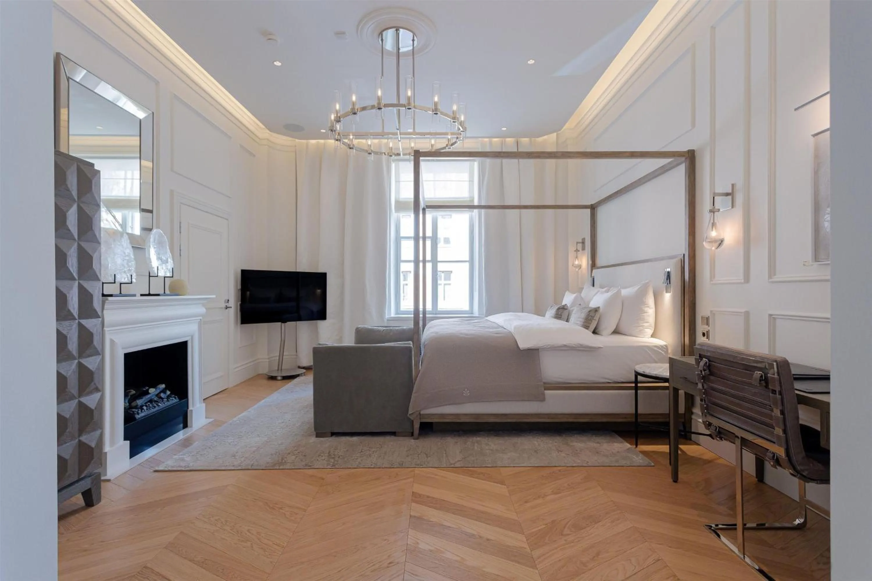 Bed in Waldorf Astoria Helsinki