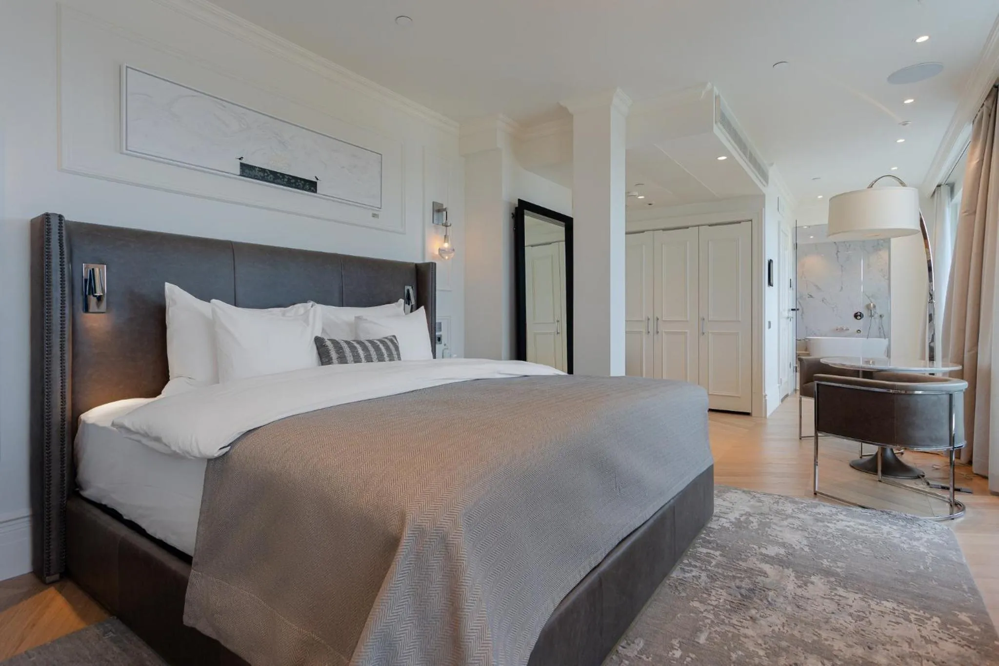 Bed in Waldorf Astoria Helsinki