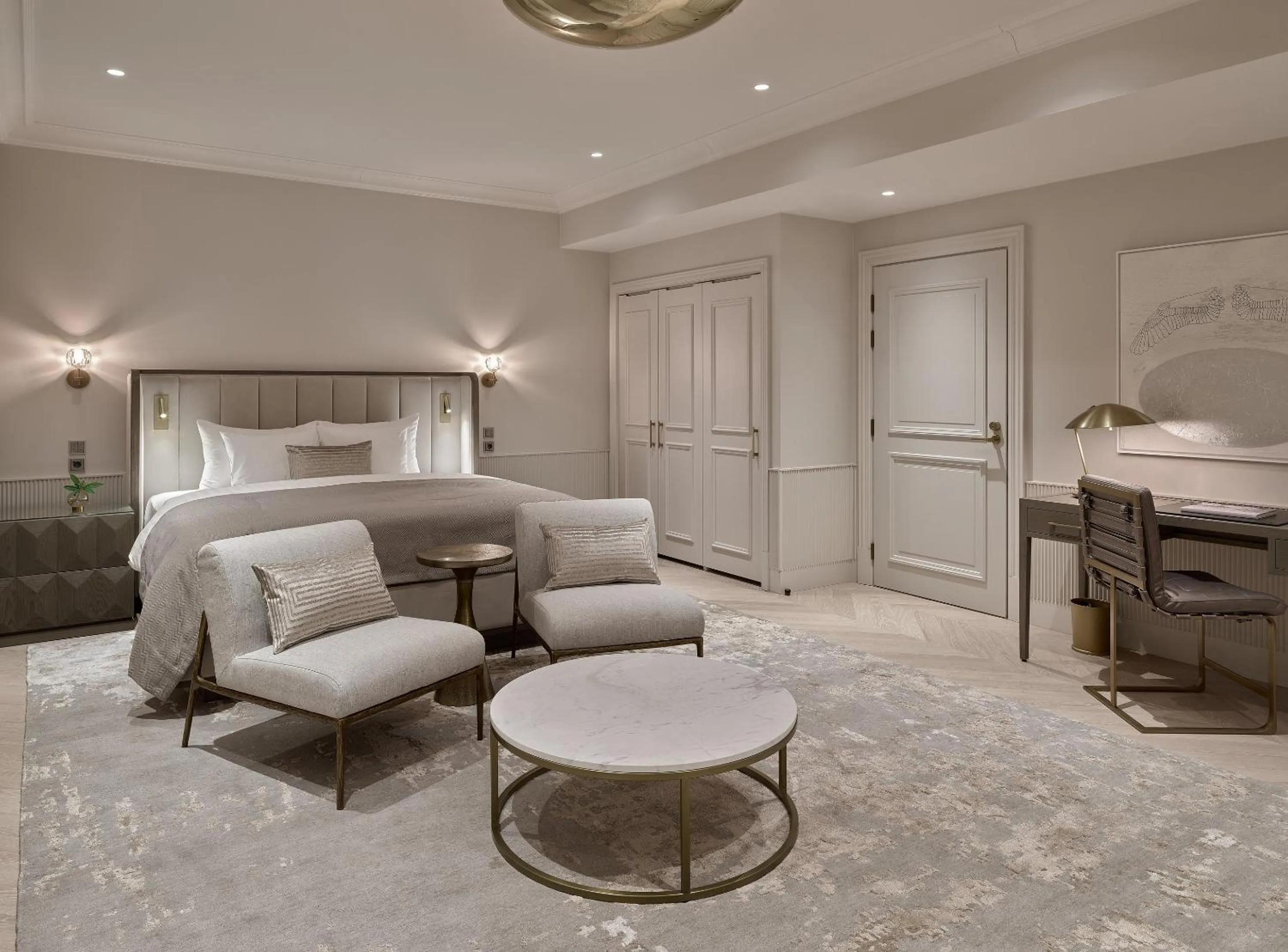 Bed in Waldorf Astoria Helsinki