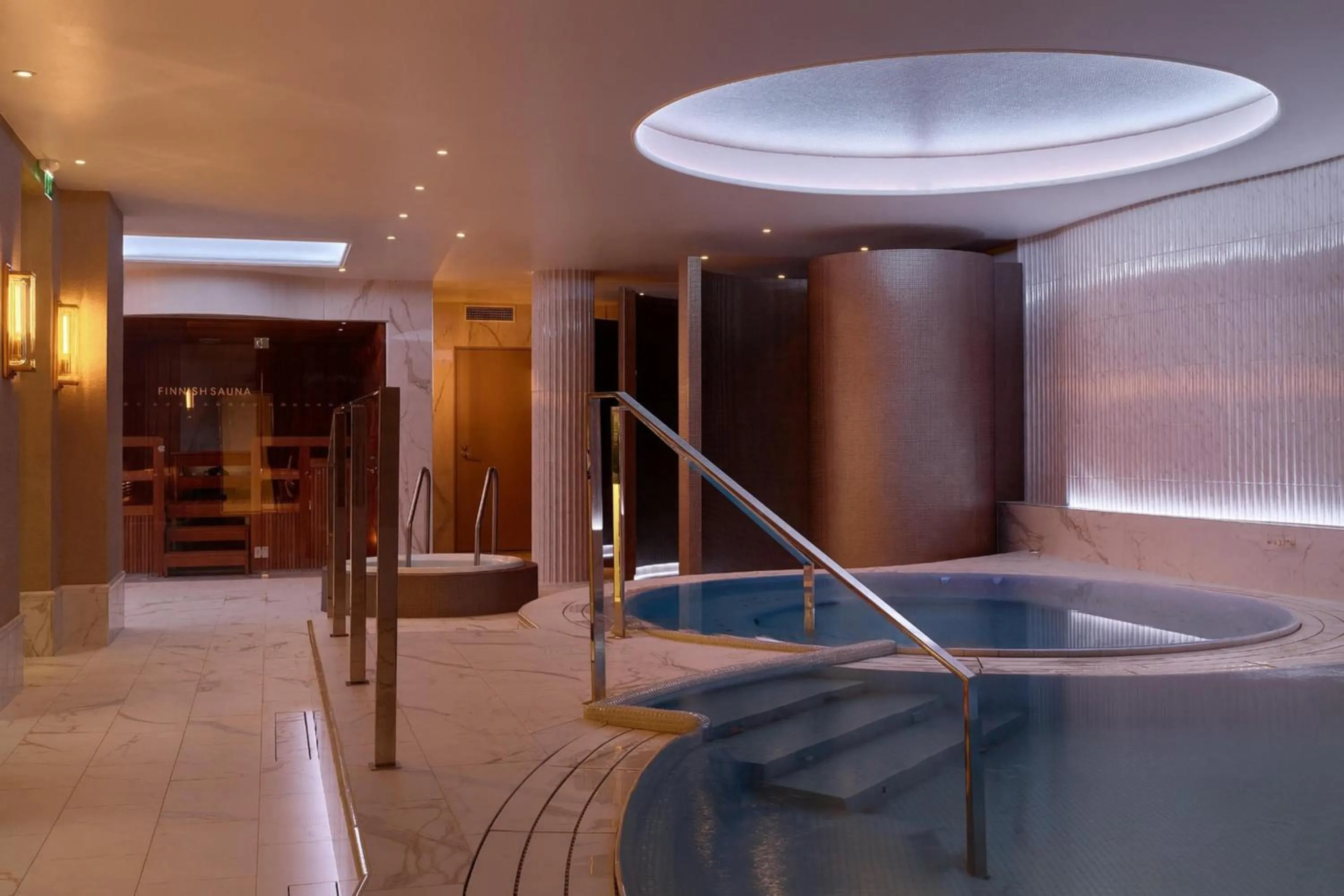 Pool view in Waldorf Astoria Helsinki