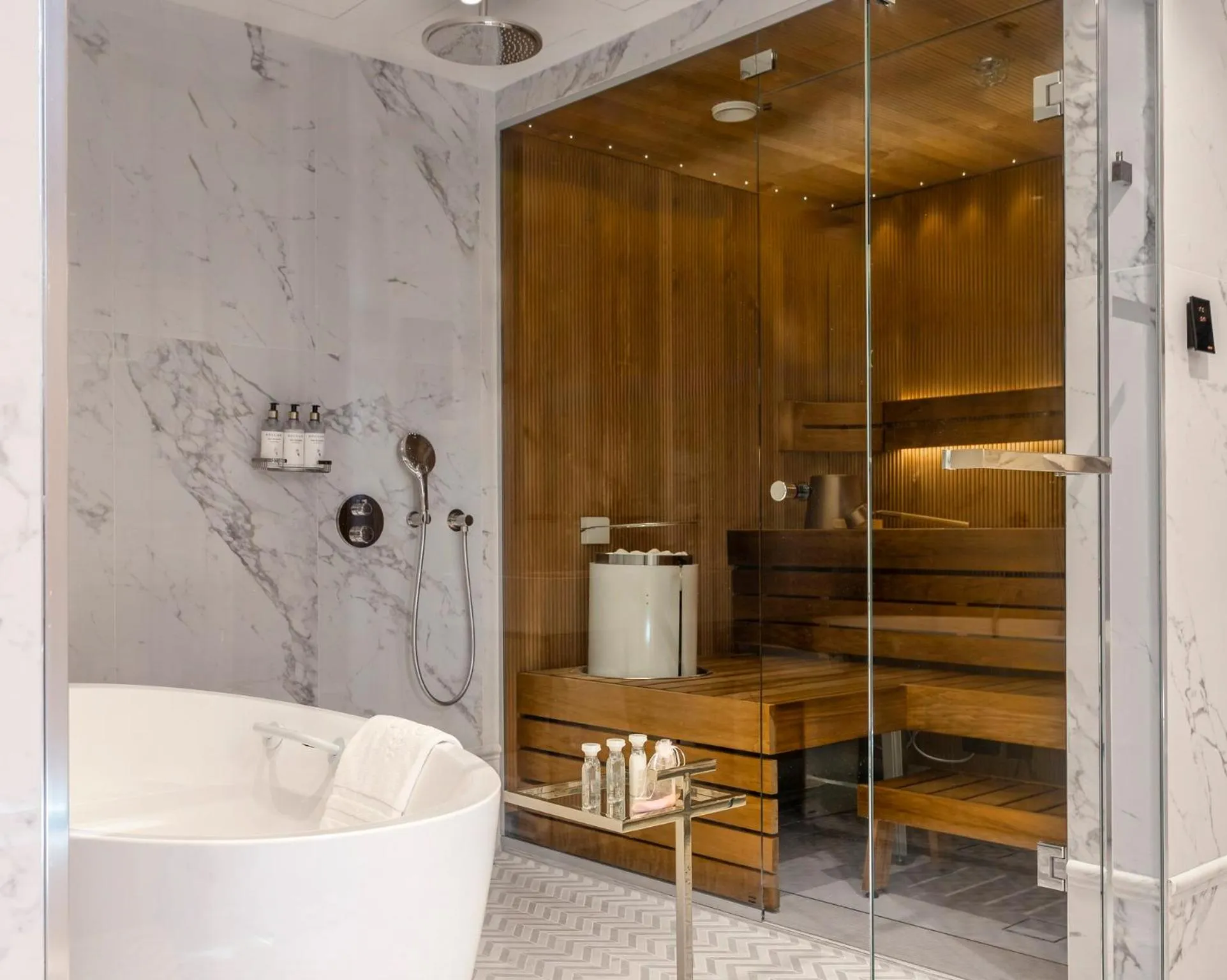 Sauna in Waldorf Astoria Helsinki