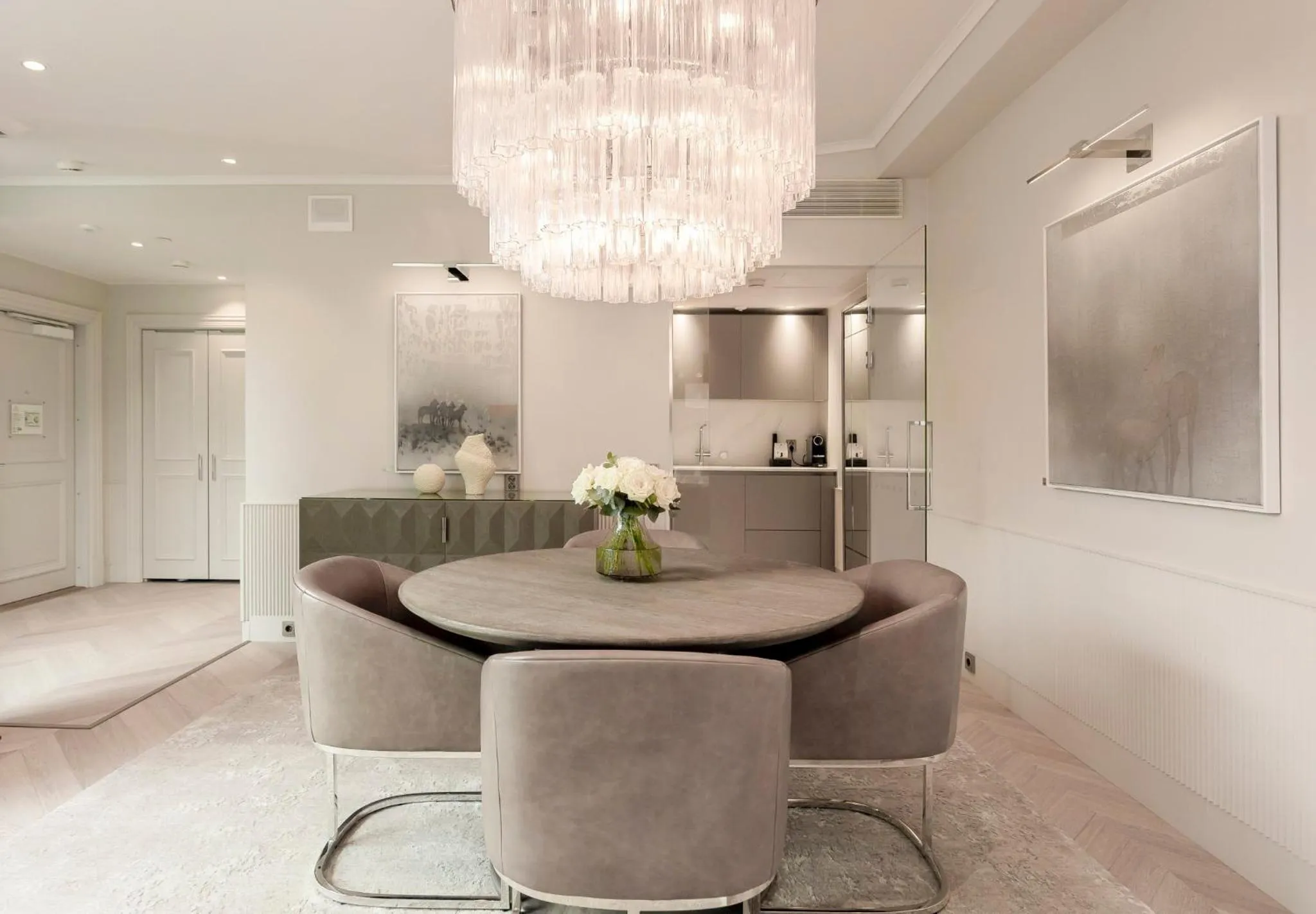 Dining area in Waldorf Astoria Helsinki