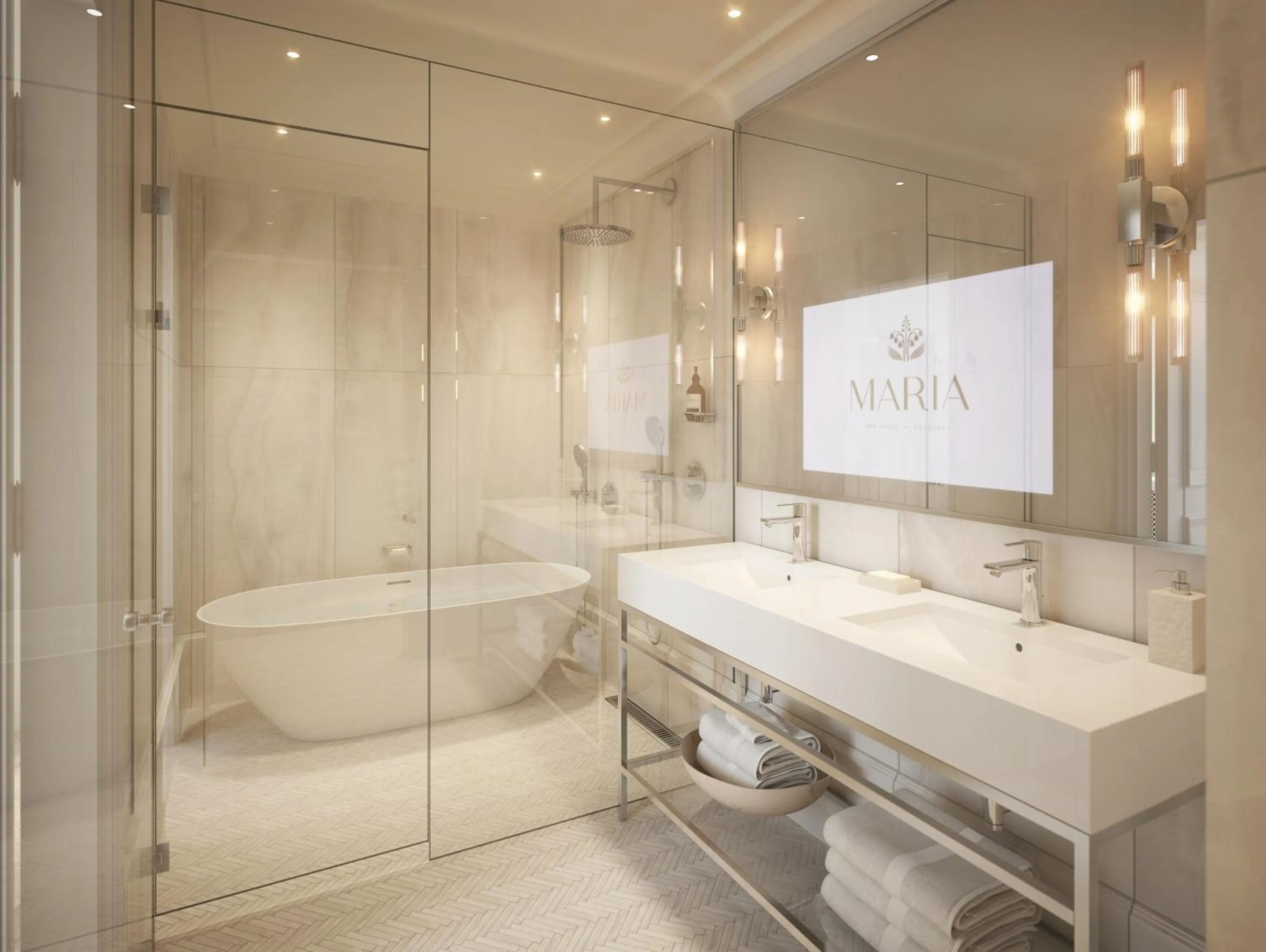 Shower in Waldorf Astoria Helsinki