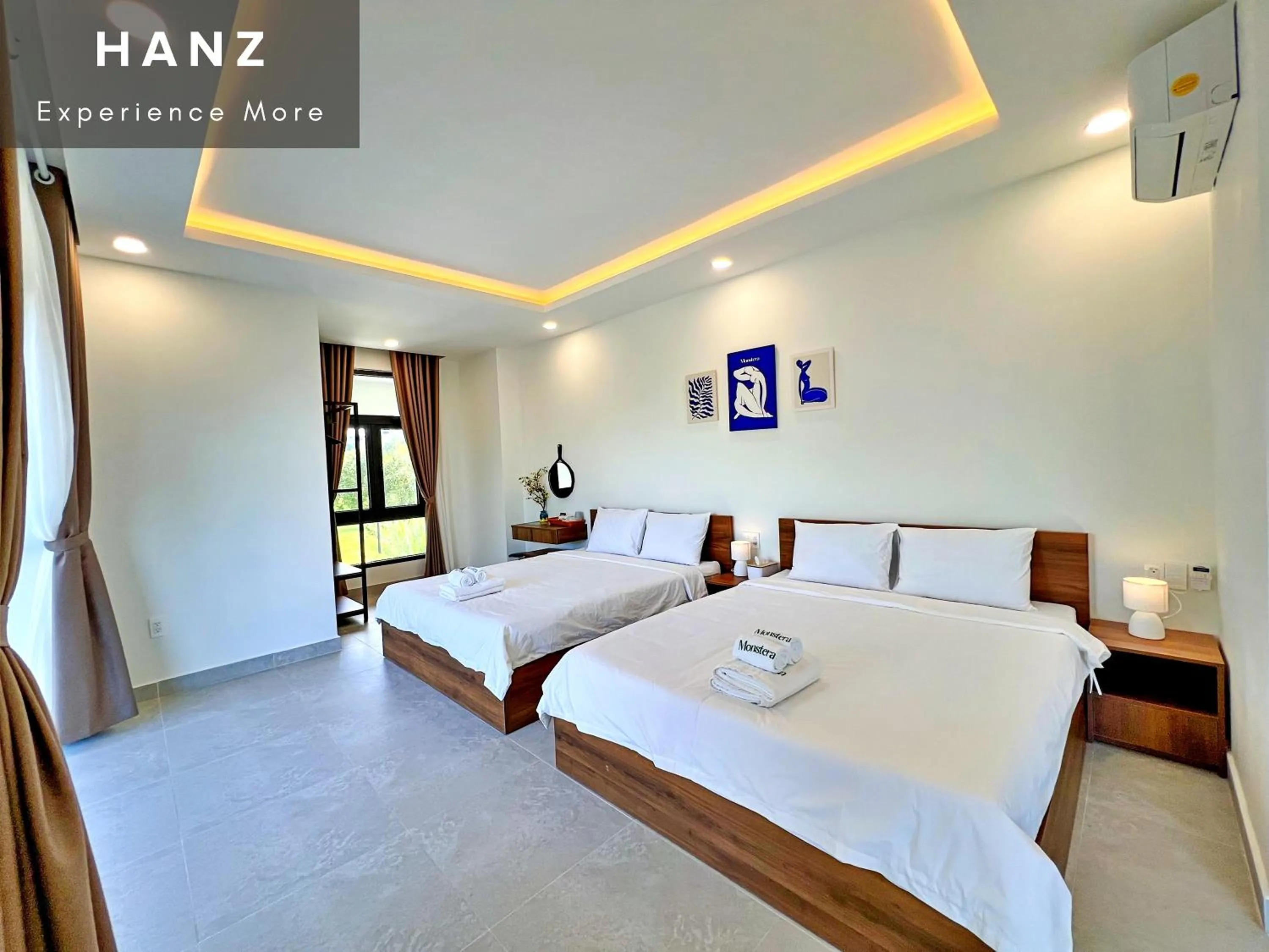 Bed in HANZ TM01 Monstera Grand Lago