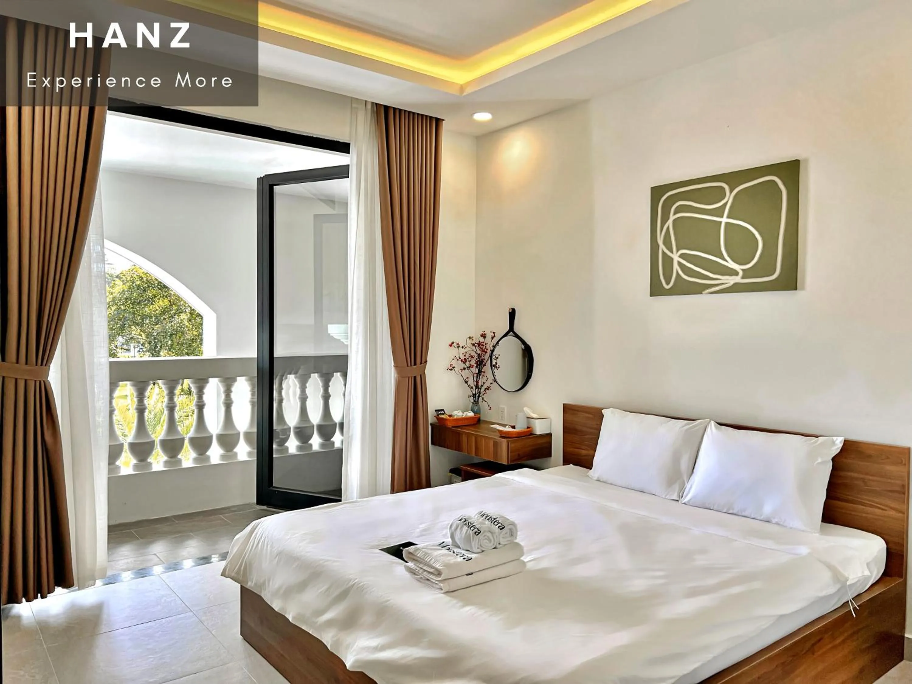 Bed in HANZ TM01 Monstera Grand Lago