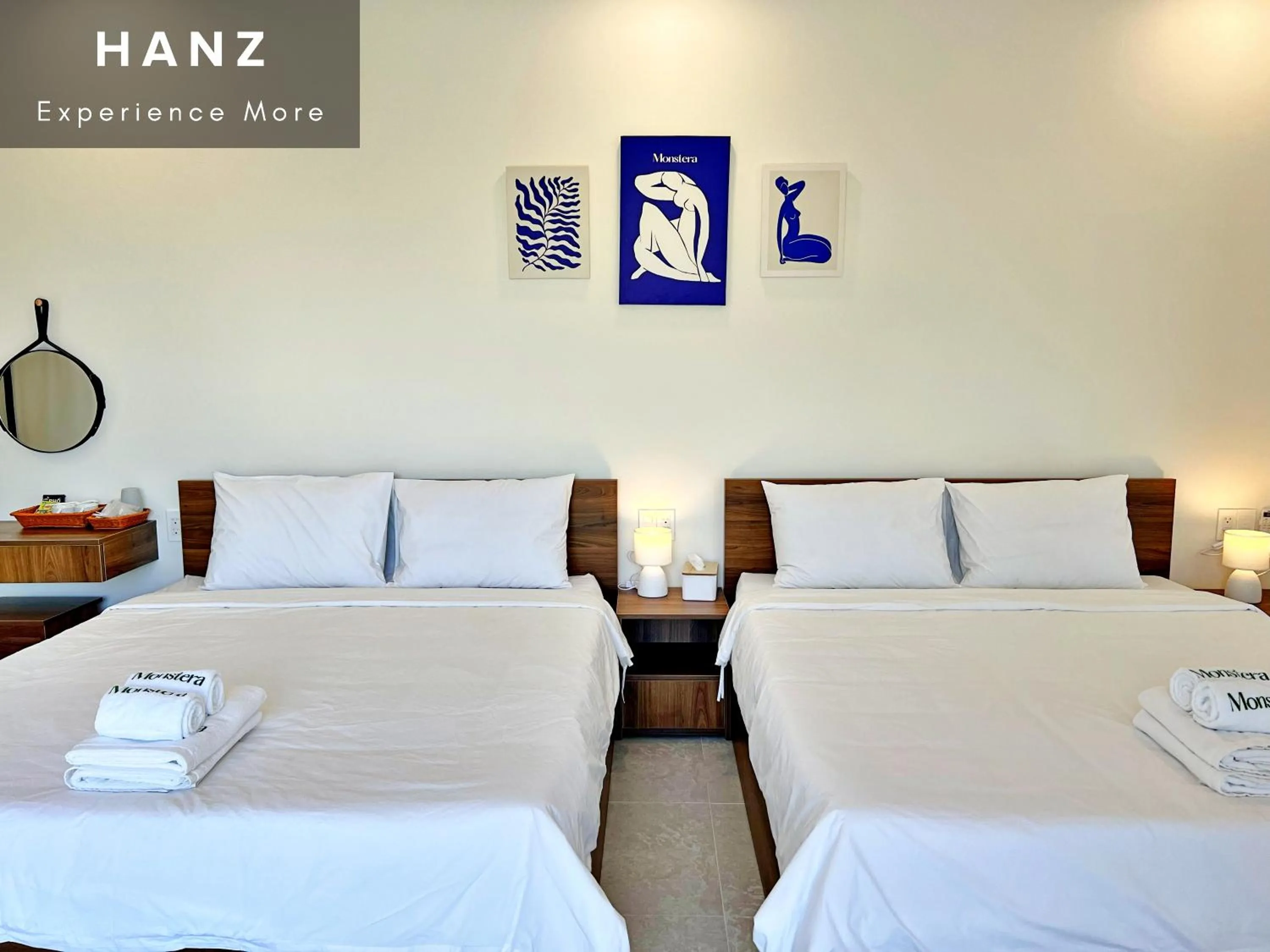 Bed in HANZ TM01 Monstera Grand Lago