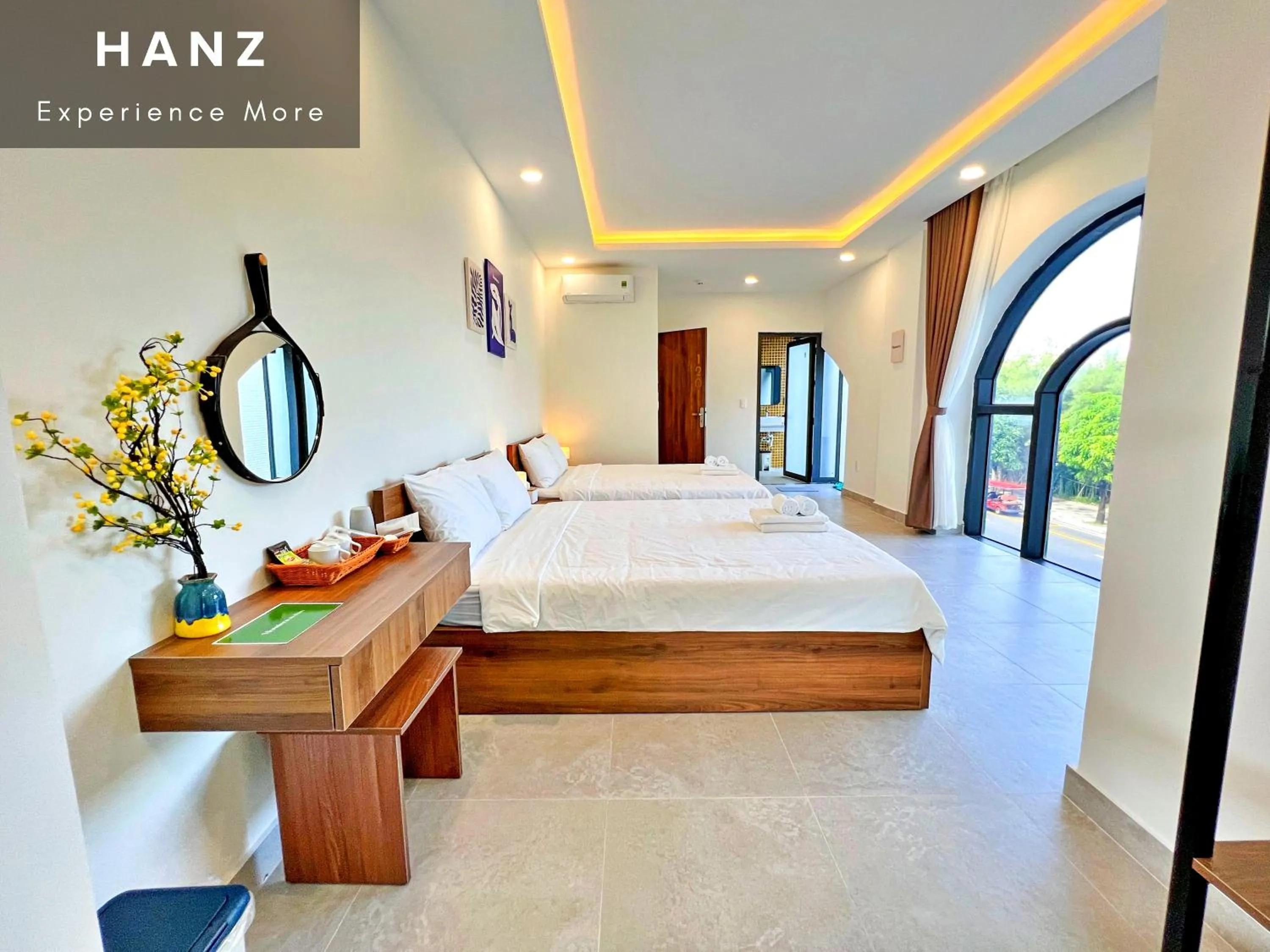 Bed in HANZ TM01 Monstera Grand Lago