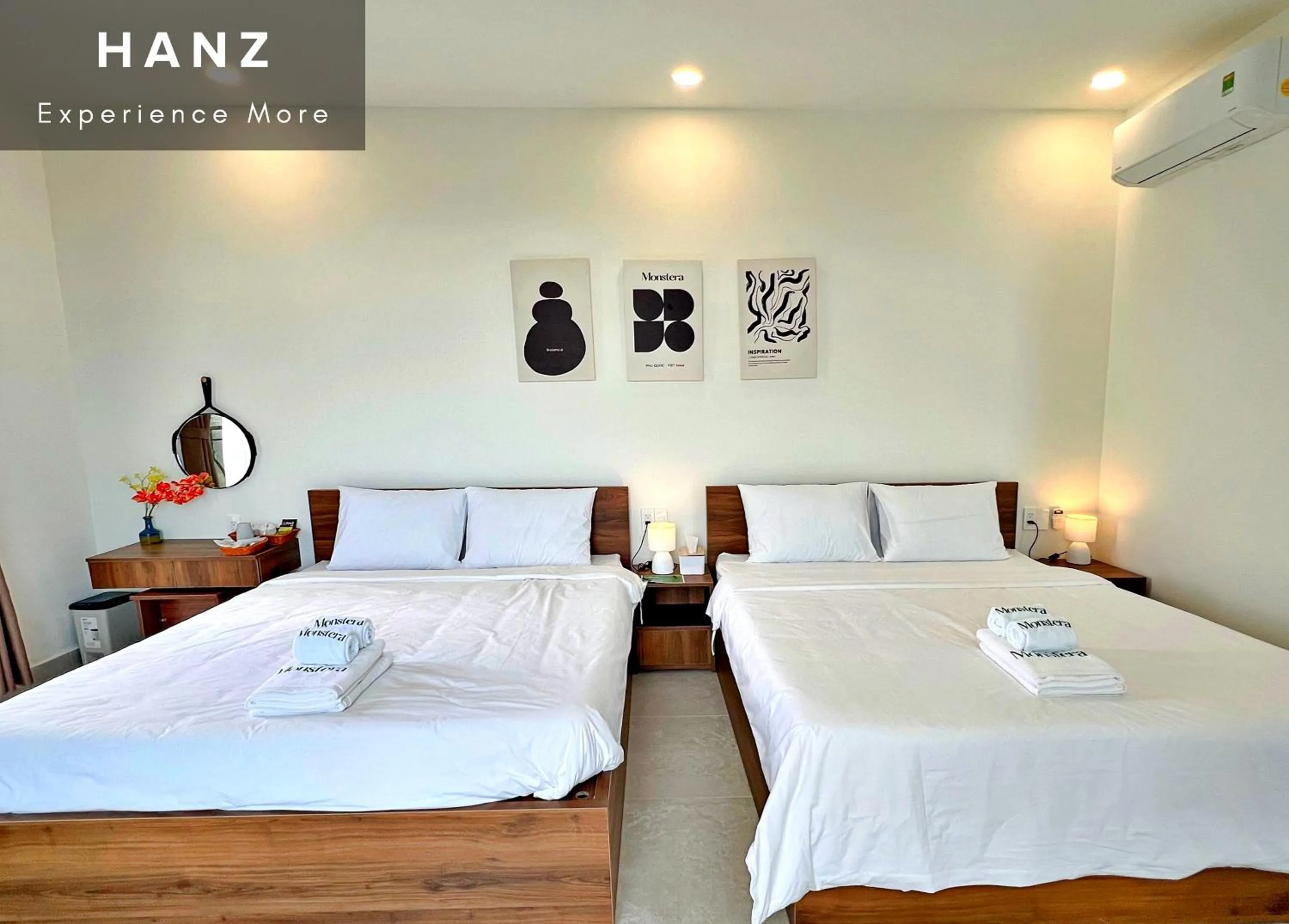 Bed in HANZ TM01 Monstera Grand Lago