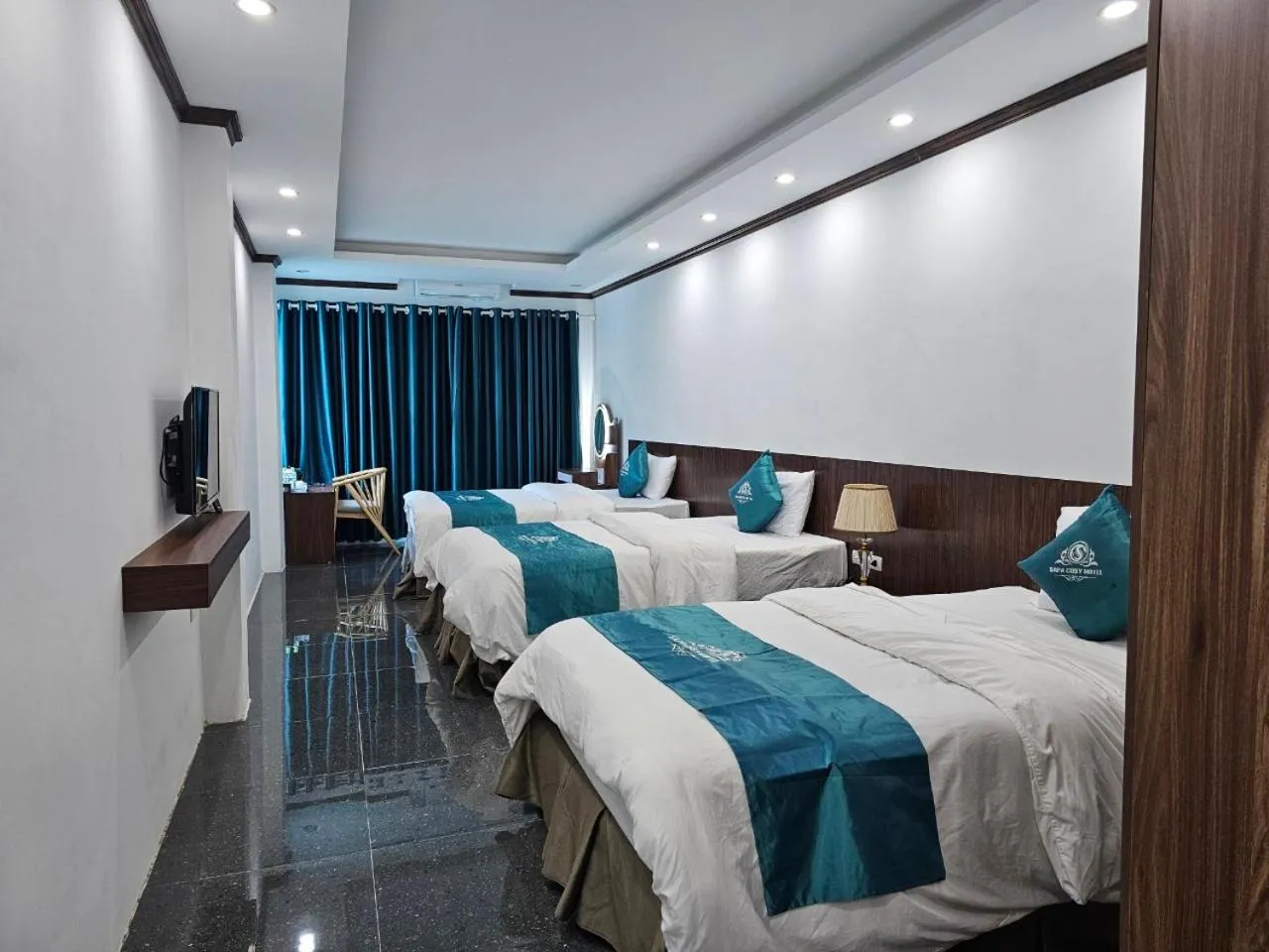 Photo of the whole room, Bed in SAPA COSY HOTEL