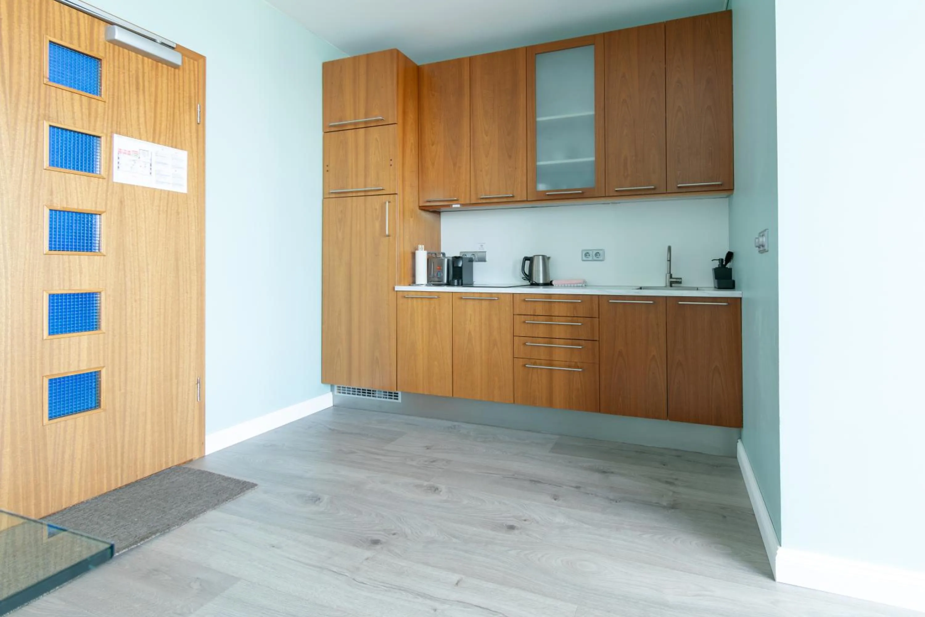 Kitchen or kitchenette in Máni Apartments