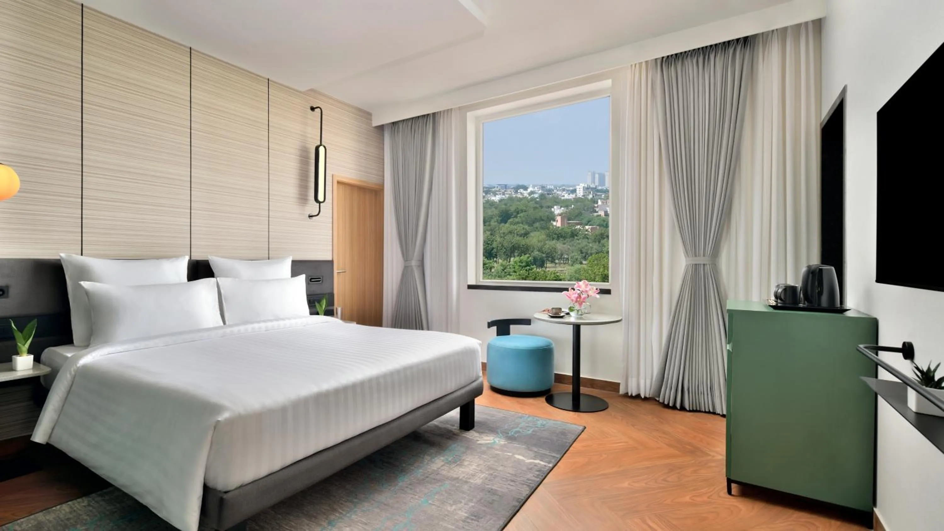 Balcony/Terrace, Bed in Novotel Jodhpur ITI Circle