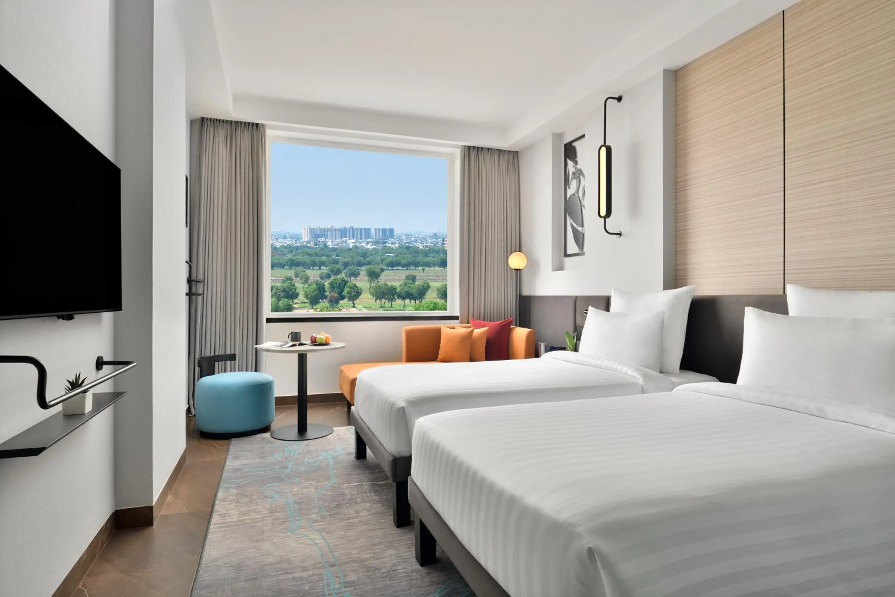 Bed in Novotel Jodhpur ITI Circle