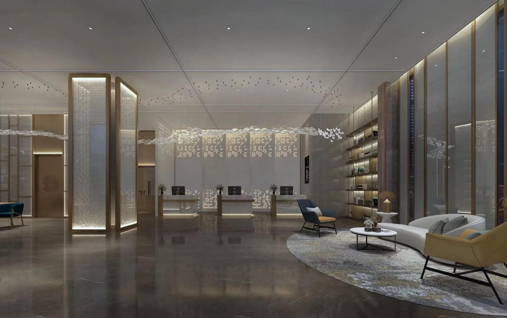 Lobby or reception in Paco Hotel Guangzhou South Railway Station Panyu Changlong Branch