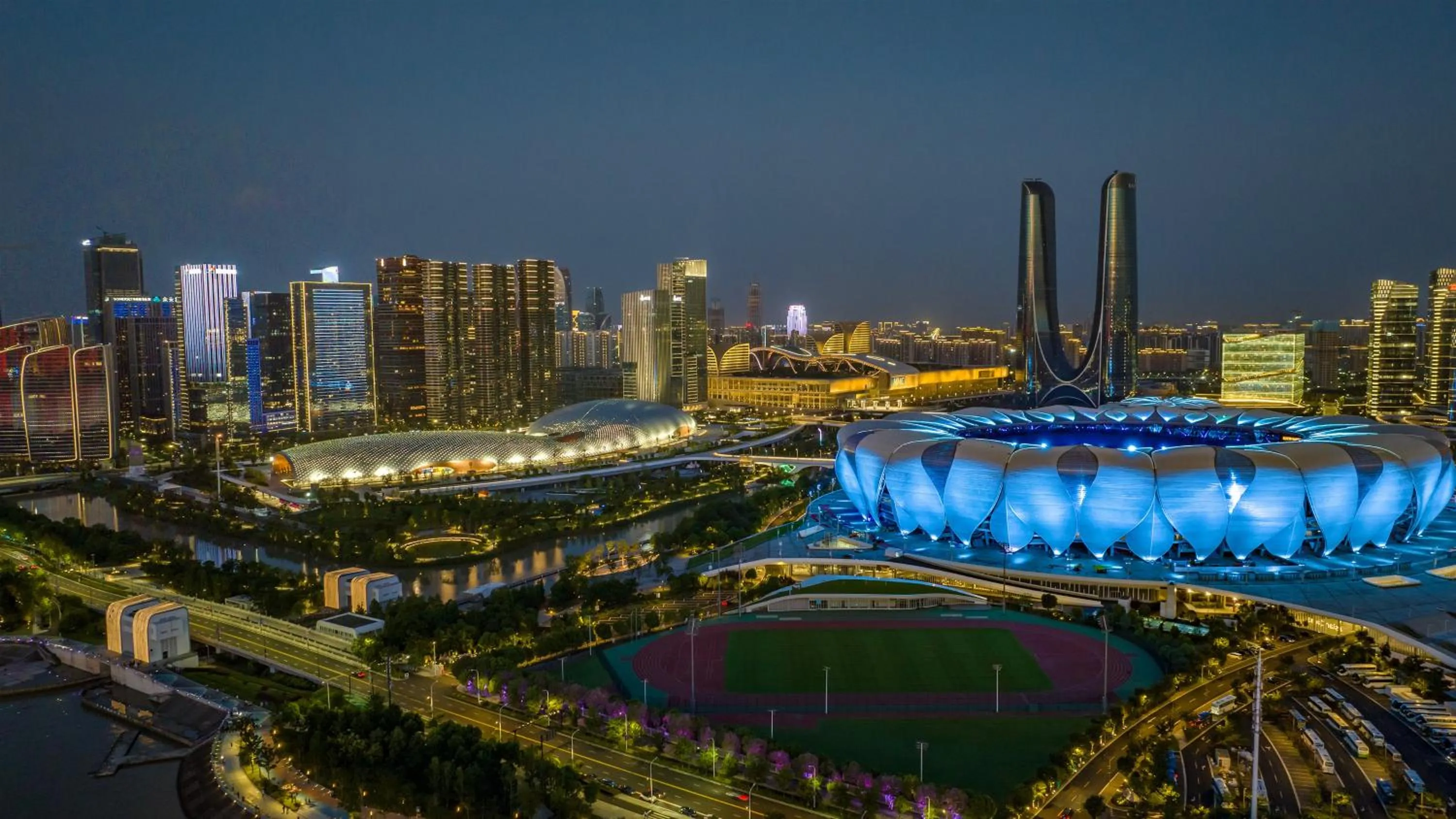 Nearby landmark in Crowne Plaza Hangzhou Riverside by IHG