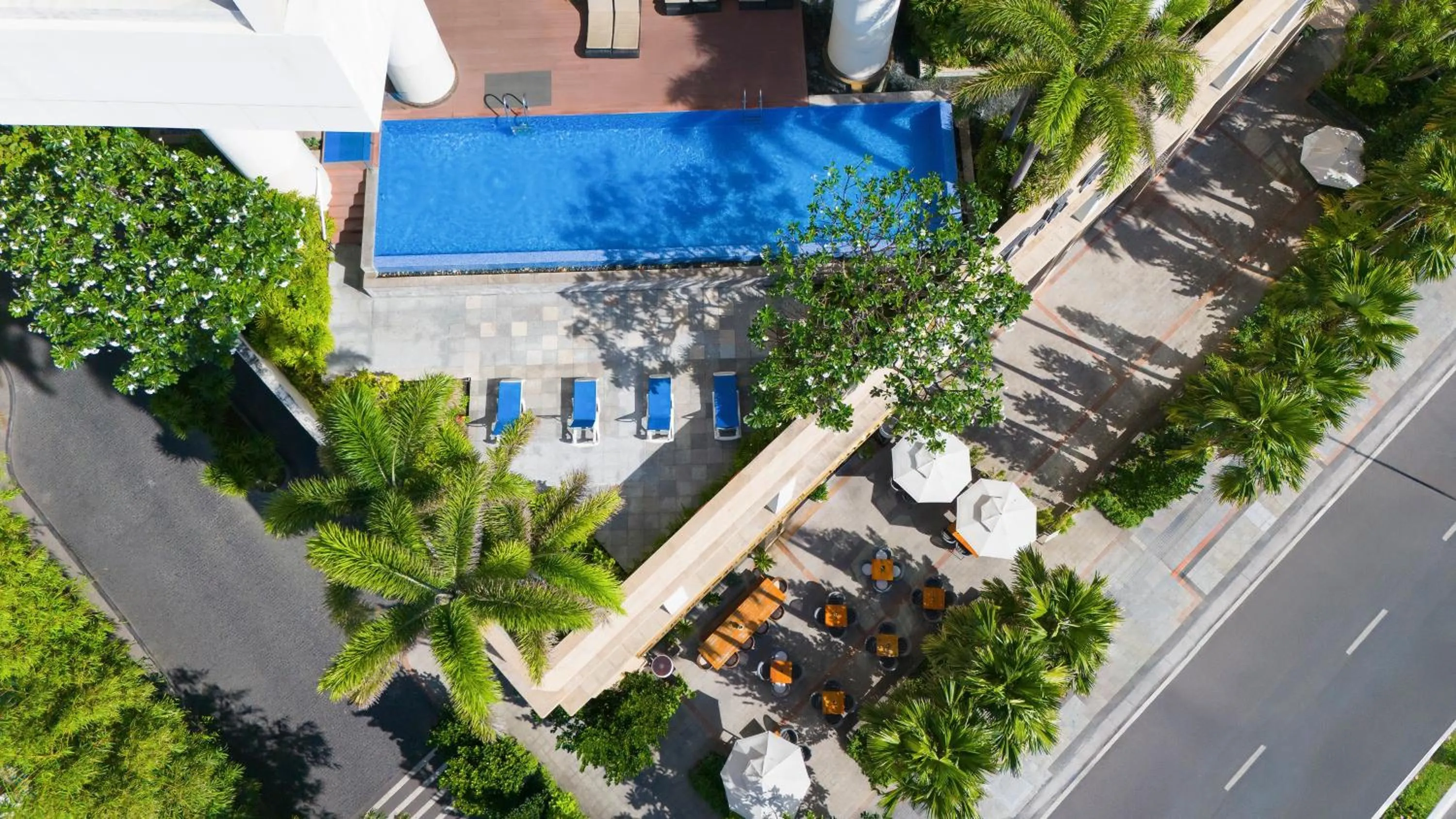 Swimming pool in InterContinental Residences Nha Trang by IHG
