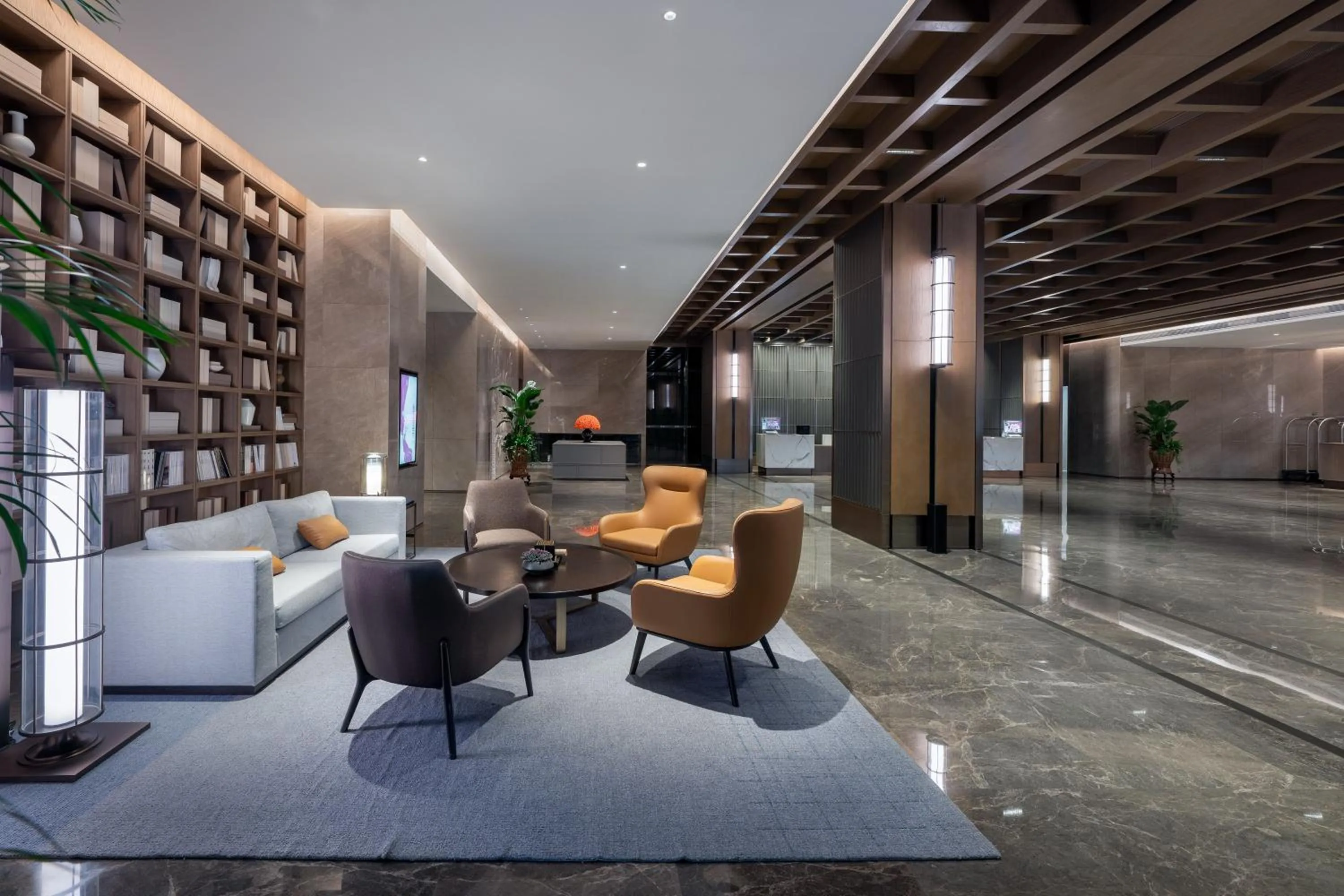 Lobby or reception in Genpla Hotel, Shenzhen Qianhai