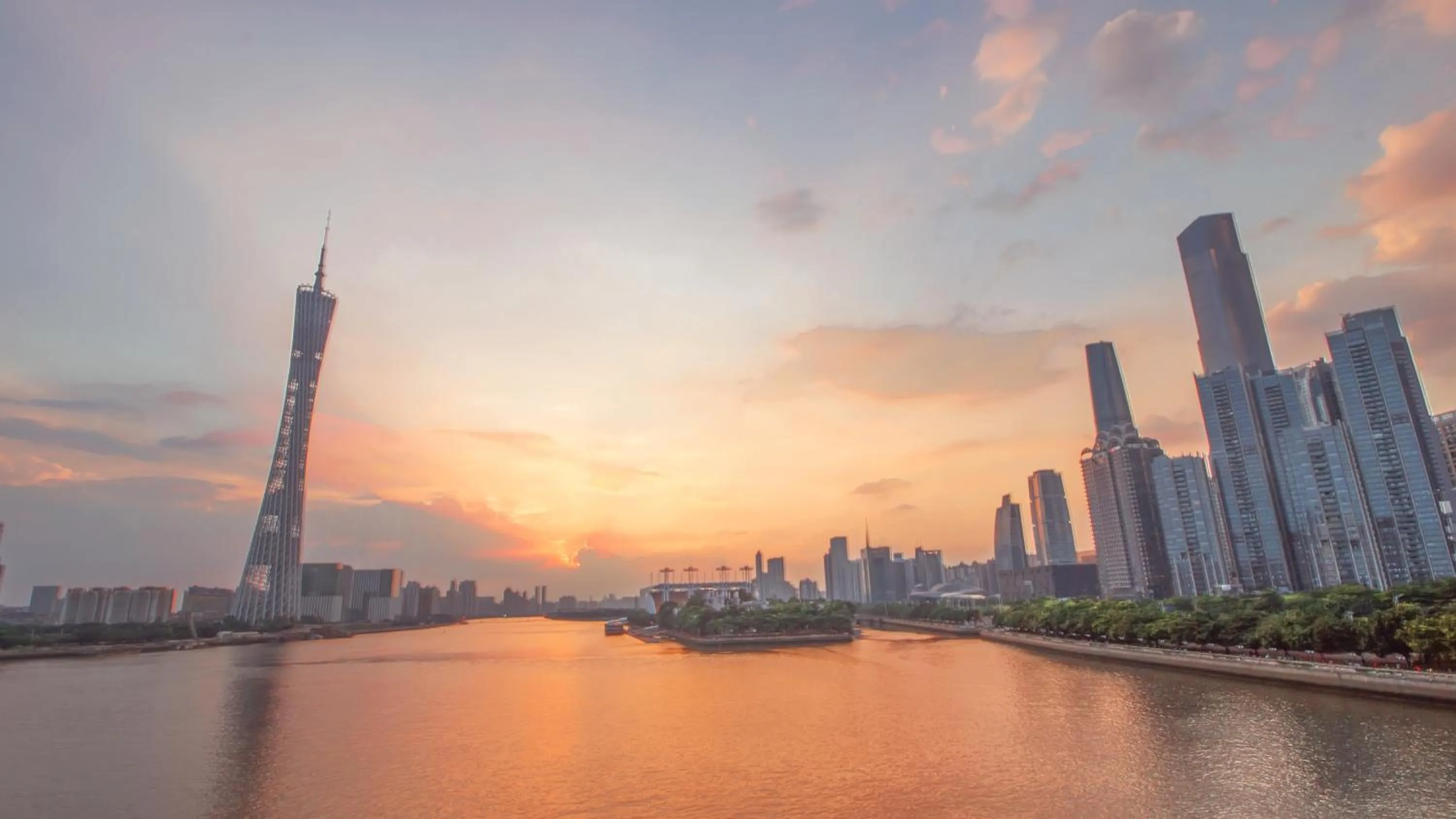 Nearby landmark in Echarm PLUS International Hotel Zhujiang New Town Wuyangcun Metro Station Branch- Free Deliver Service to Canton Fair Complex During Canton Fair Period