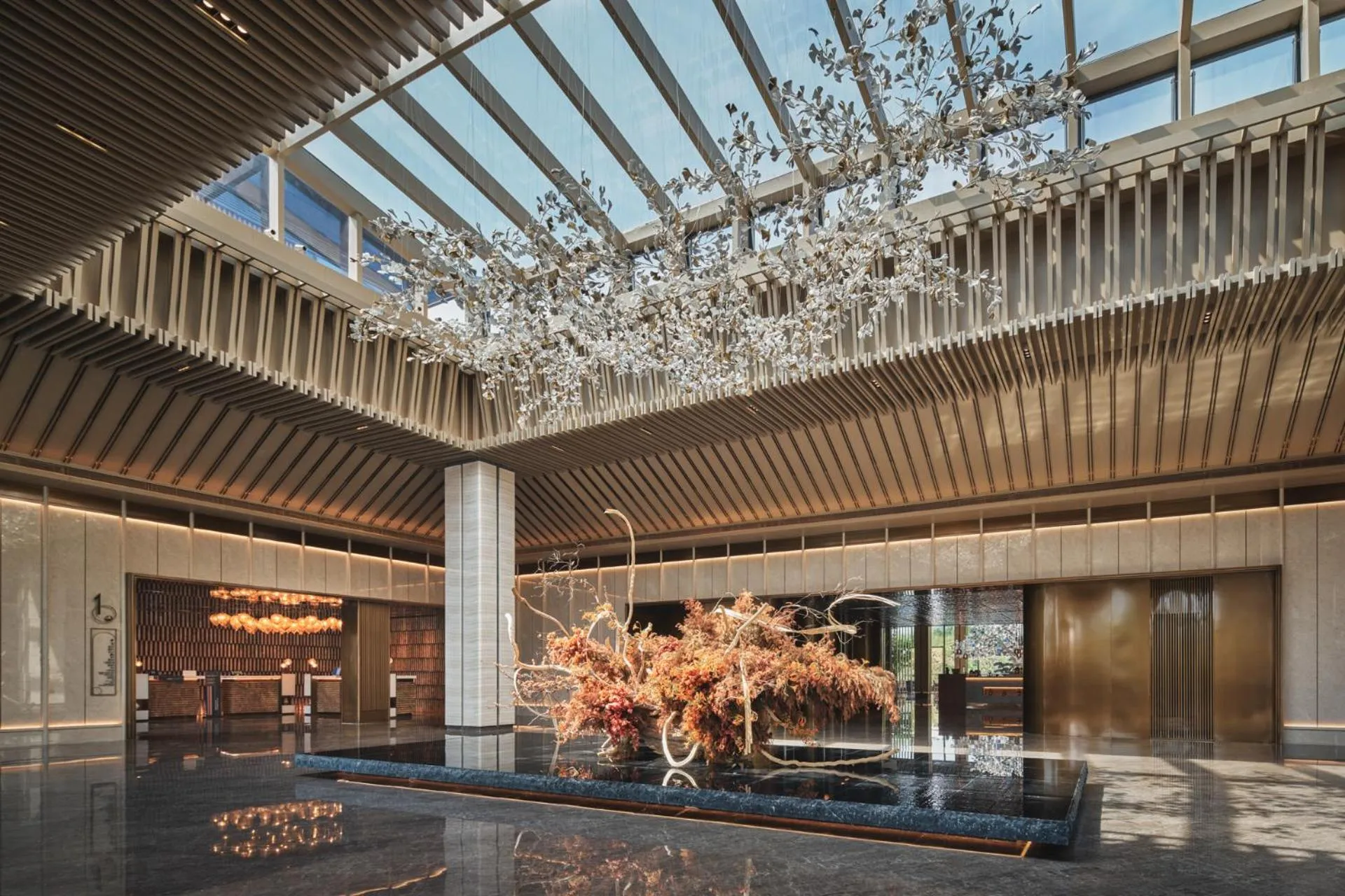 Lobby or reception in Hotel Indigo Hangzhou Tianmushan