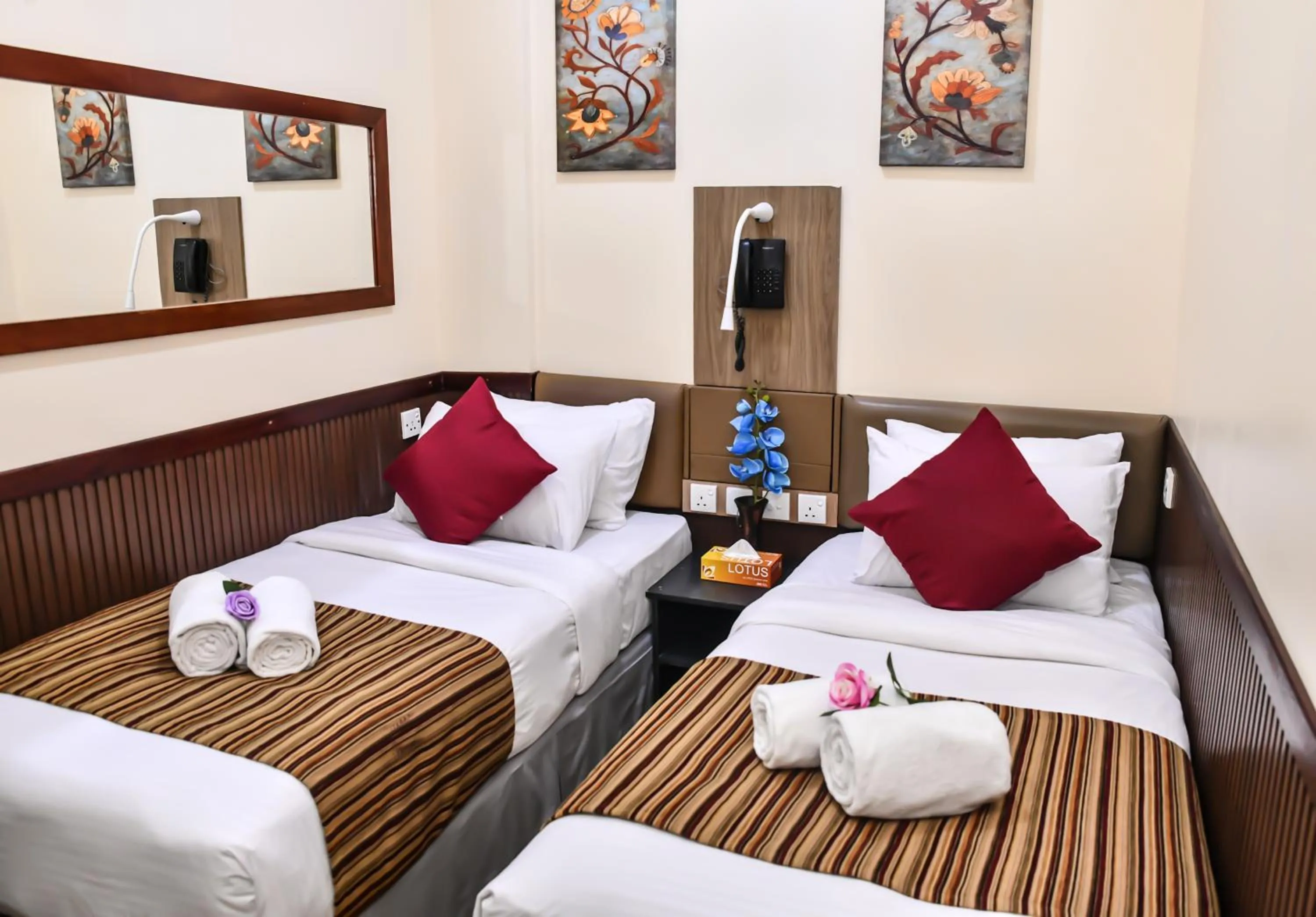 Bed in Beehive Central