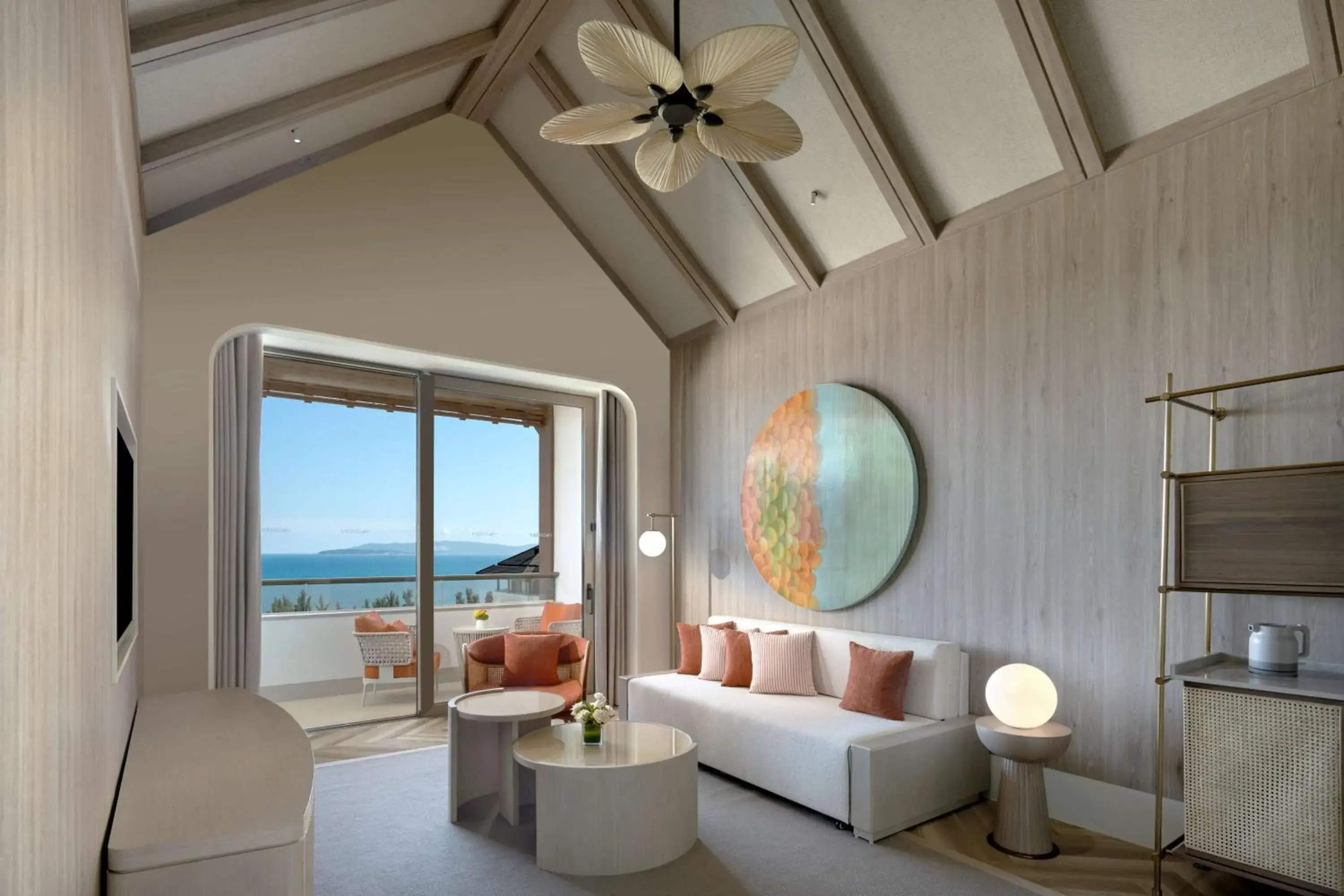 Deluxe King Suite with Ocean View in The Mermoon Resort Hainan Tufu Bay, Tapestry By Hilton Deluxe King Suite with Ocean View in The Mermoon Resort Hainan Tufu Bay, Tapestry By Hilton
