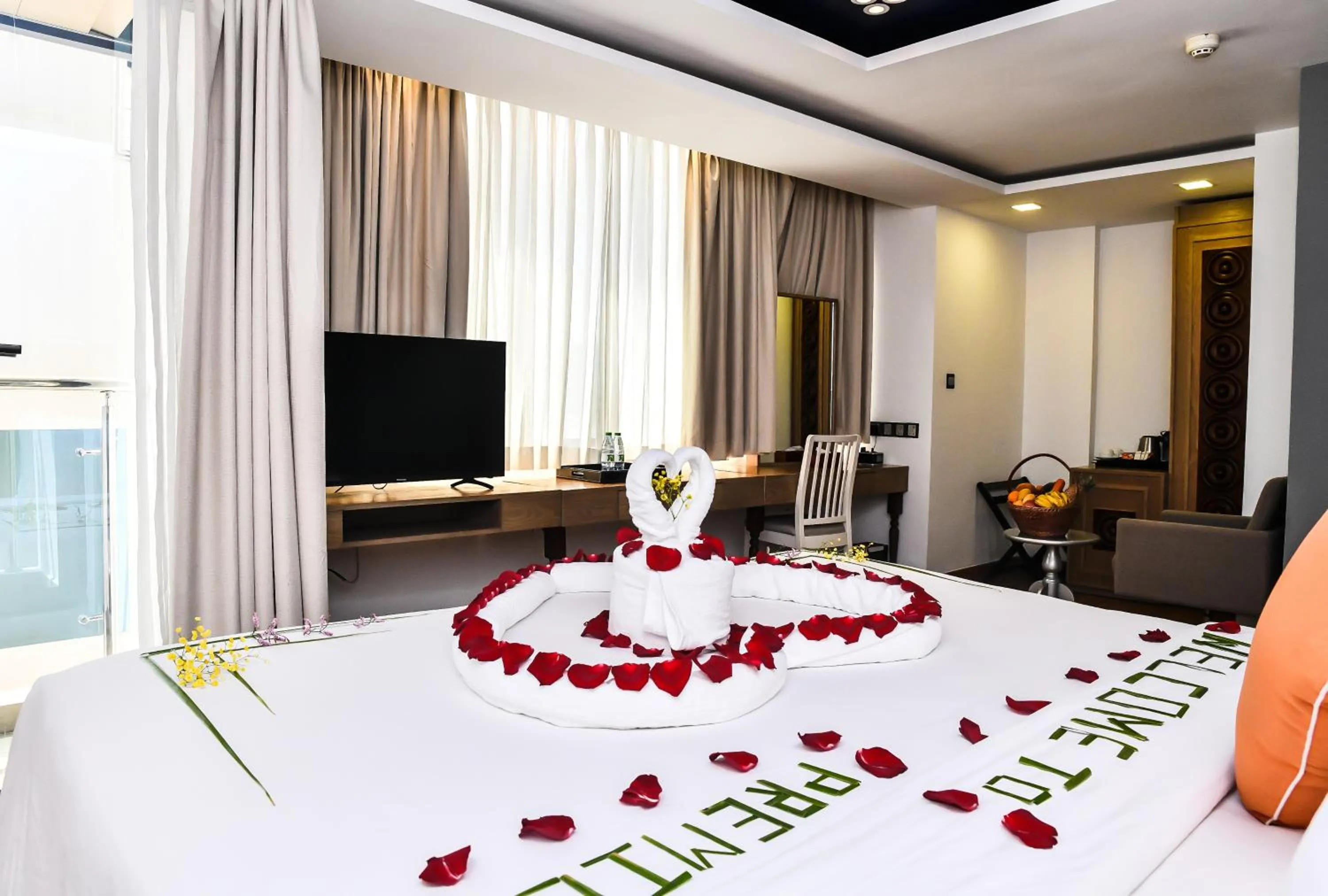 Bedroom in Beehive Premier