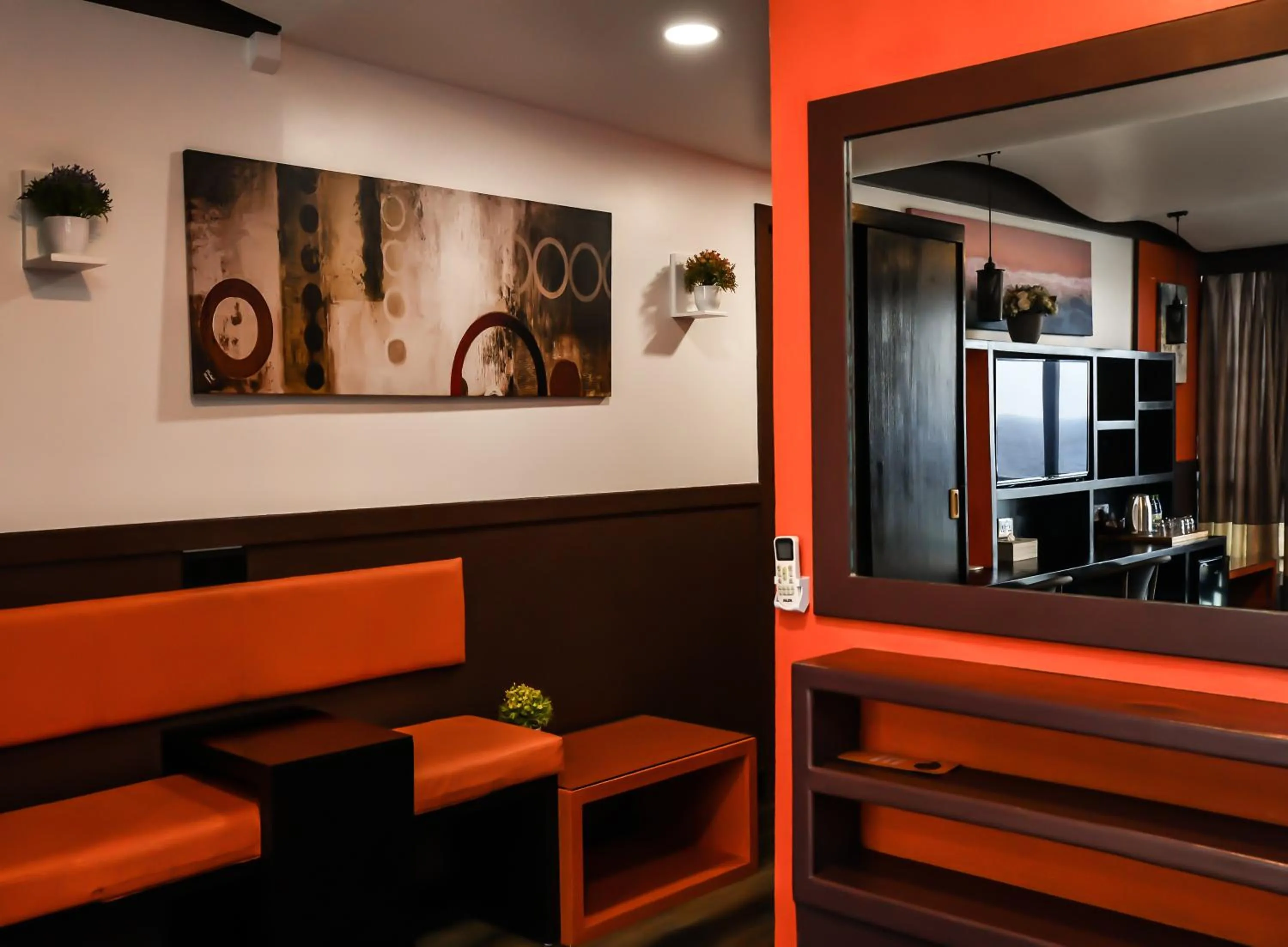 Communal lounge/ TV room in The Hive Beach