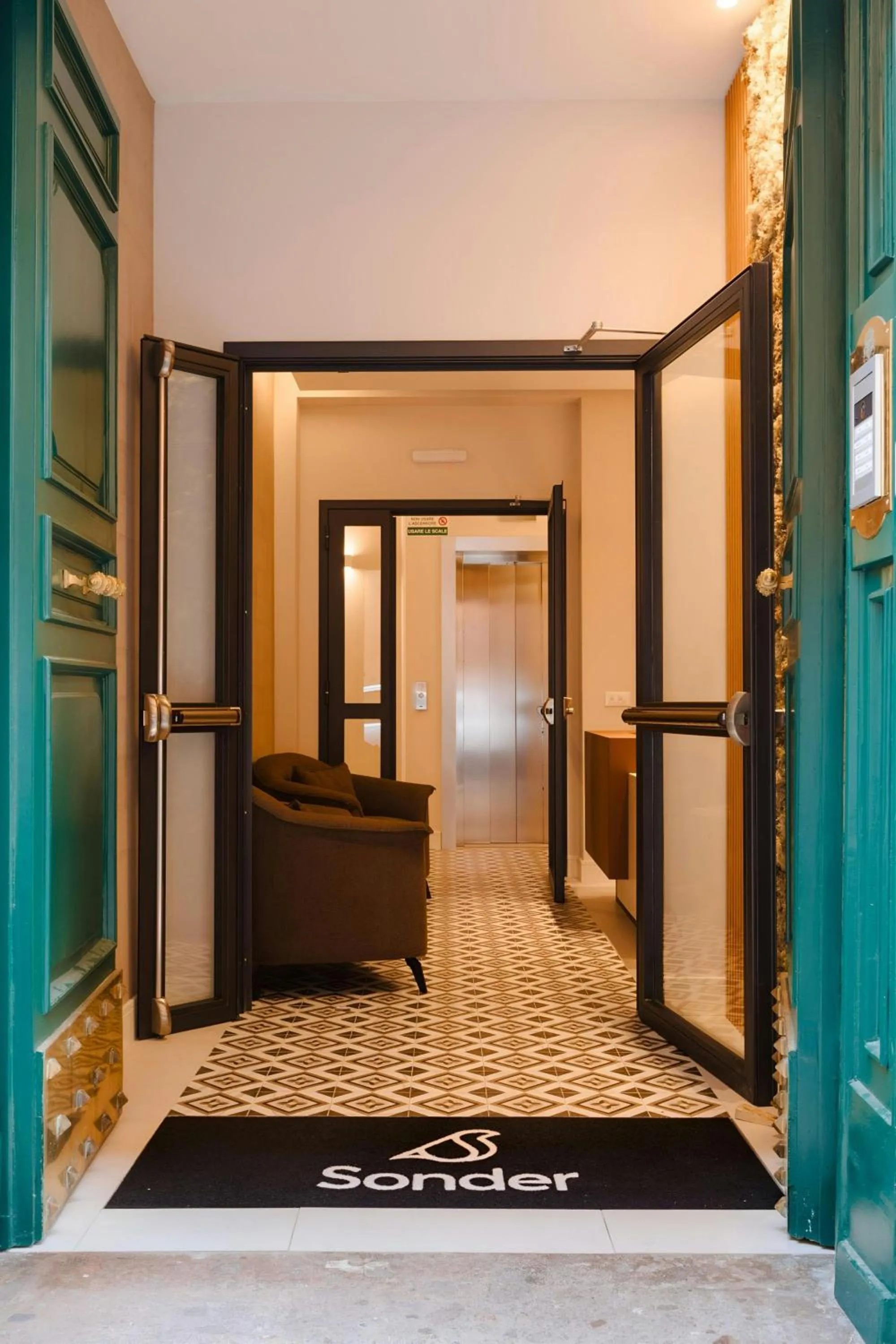 View (from property/room), Bed in Sonder by Marriott Bonvoy Antinoo Apartments Piazza del Parlamento