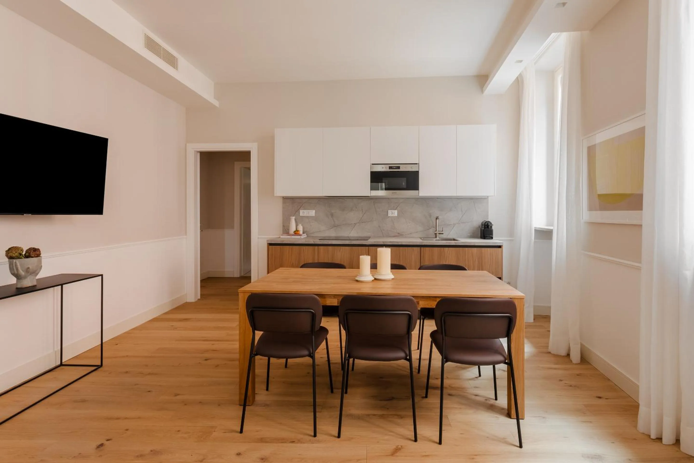 Three-Bedroom Apartment with Balcony in Sonder by Marriott Bonvoy Antinoo Apartments Piazza del Parlamento