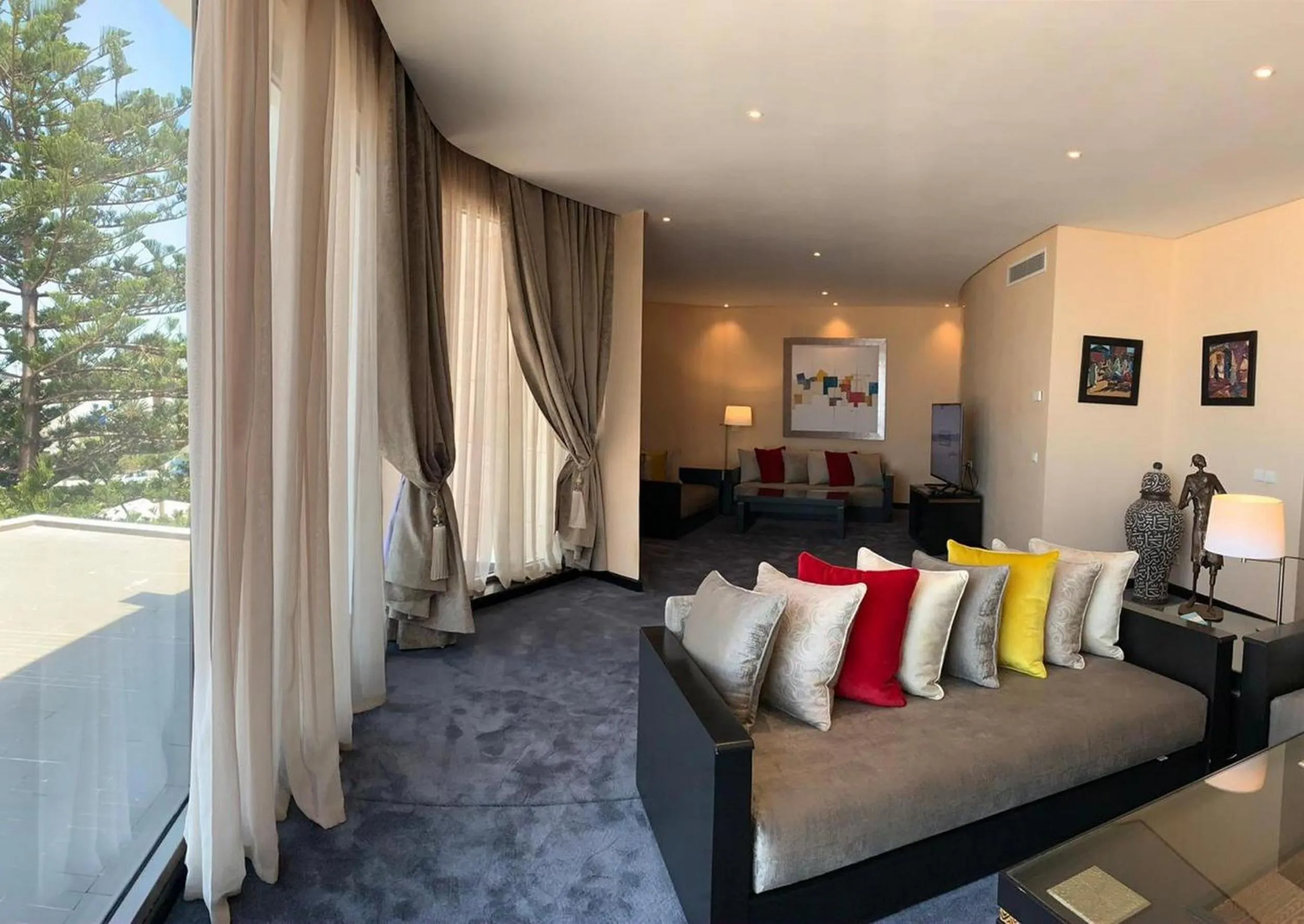 Living room in Atlas Essaouira Riad Resort