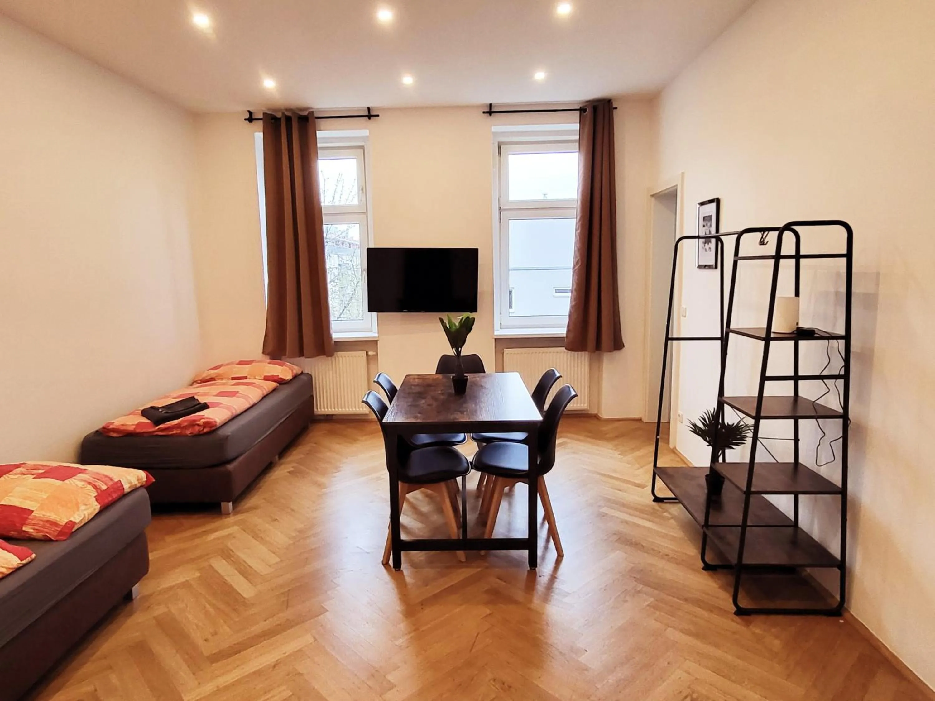 Bed in Donaufelder City Apartment