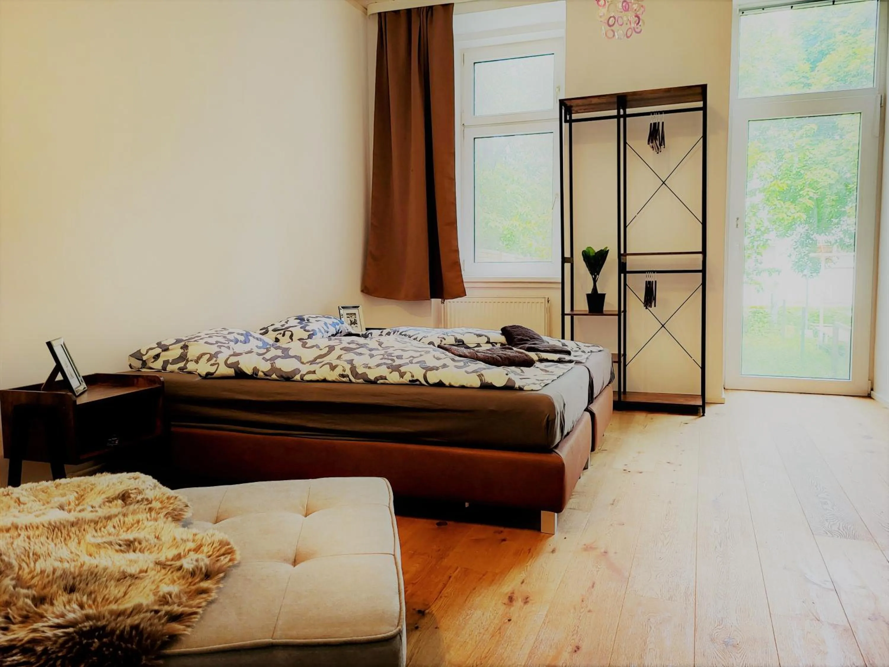 Bed in Donaufelder City Apartment